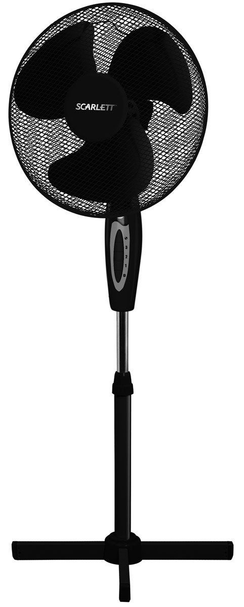 Scarlett SC-SF111B03, Black вентилятор напольныйSC-SF111B03 Scarlett SC-SF111B03, Black вентилятор напольныйSC-SF111B03Напольный вентилятор Scarlett SC-SF111B03 с регулировкой высоты и наклона имеет мощность 45 Вт и три режима работы. Диаметр лопастей составляет 40 см. Вентилятор может автоматически вращаться на 90 градусов, а также оснащен защитной решёткой для безопасного использования, LED-подсветкой панели управления и защитой от перегрева.Максимальная высота: 1,25 м