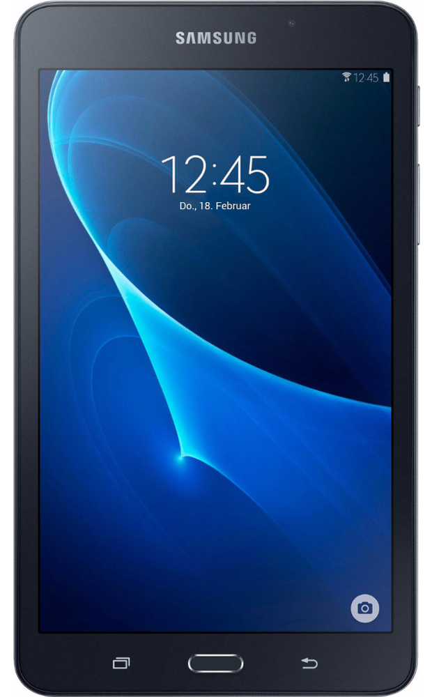 Samsung Galaxy Tab A 7.0 SM-T285, BlackSM-T285NZKASER Samsung Galaxy Tab A 7.0 SM-T285, BlackSM-T285NZKASERПланшетный компьютер Samsung Galaxy Tab A 7.0 привлекает своей компактностью в сочетании с производительностью. В тонком корпусе классического дизайна размещена достойная начинка: четырехъядерный процессор с оперативной памятью 1,5 ГГц. За качественное изображение отвечает яркий 7-дюймовый экран с сочными красками и разрешением 1200x800 пикселей. Удобный размер планшета позволяет использовать его и для чтения книг, и для просмотра веб-страниц, и для развлечений. Точная автофокусировка помогает основной 5-мегапиксельной камере справиться со съемкой движущихся предметов и получить четкий снимок. Фронтальная 2-мегапиксельная камера позволит сделать селфи. Данная модель одинаково подходит как для взрослых, так и для детей. Встроенный таймер ограничивает время, проведенное ребенком за планшетом, а разнообразный увлекательный и образовательный контент поможет малышу провести время с пользой. Встроенный аккумулятор 4000 мАч, подзаряжаемый через microUSB, по заявлению производителя способен обеспечить стабильную работу в течение дня. Это примерно 10 часов. Планшет синхронизируется с телевизорами Samsung без помощи проводов - просматривать фото и видео можно, подключившись по Bluetooth или авторизовавшись в аккаунте Samsung. Планшет сертифицирован EAC, имеет русифицированный интерфейс, меню и «Руководство пользователя».