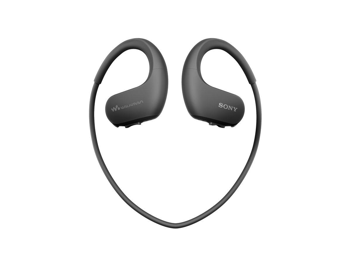 Sony NW-WS413 4Gb, Black MP3-плеер17060170 Sony NW-WS413 4Gb, Black MP3-плеер17060170Беспроводной плеер Sony NW-WS413 для занятий спортом, не только очень комфортен, но и надежен. Он сохраняет герметичность даже в соленой воде.Водо- и пыленепроницаемость корпуса плеера Sony NW-WS413 соответствуют стандартам IP65/IP68, поэтому он сохраняет полную функциональность даже будучи погруженным в соленую воду на глубину 2 м в течение 30 минут. Для использования плеера в воде необходимо также использовать вкладыши для плавания. Вас не остановит ни жара, ни холод. Sony NW-WS413 прекрасно работает практически в любых погодных условиях и при температуре от -5°C до 45°C.В корпус плеера слева и справа встроены микрофоны, которые позволяют вам слышать окружающие звуки, даже когда в наушниках играет музыка. Вы будете слышать все инструкции тренера и сможете спокойно общаться с друзьями.Благодаря своей уникальной гарнитурной конструкции Sony NW-WS413 позволяет вам забыть о надоедливых проводах и полностью сосредоточиться на тренировке.Оцените неограниченную свободу движений благодаря надежному опоясывающему оголовью наушников. Конструкция специально разработана для комфортного использования в любых условиях. Теперь вы можете бегать, прыгать и кувыркаться — наушники останутся на месте.Даже во время активной тренировки в бассейне у вас будет возможность переключать треки, настраивать громкость и выбирать нужный плейлист — все это благодаря встроенным органам управления на самой гарнитуре.До тренировки осталось совсем немного времени? После зарядки в течение 3 минут плеер Sony NW-WS413 будет работать целый час. При полной зарядке аккумулятора он может работать до 12 часов подряд.С плеером Sony NW-WS413 вы сможете пользоваться множеством музыкальных онлайн-сервисов. Просто перетащите MP3-файлы с iTunes, Windows Media Player или Internet Explorer и наслаждайтесь музыкой. Модель поддерживает множество форматов воспроизведения, в том числе WMA, AAC-LC и L-PCM.