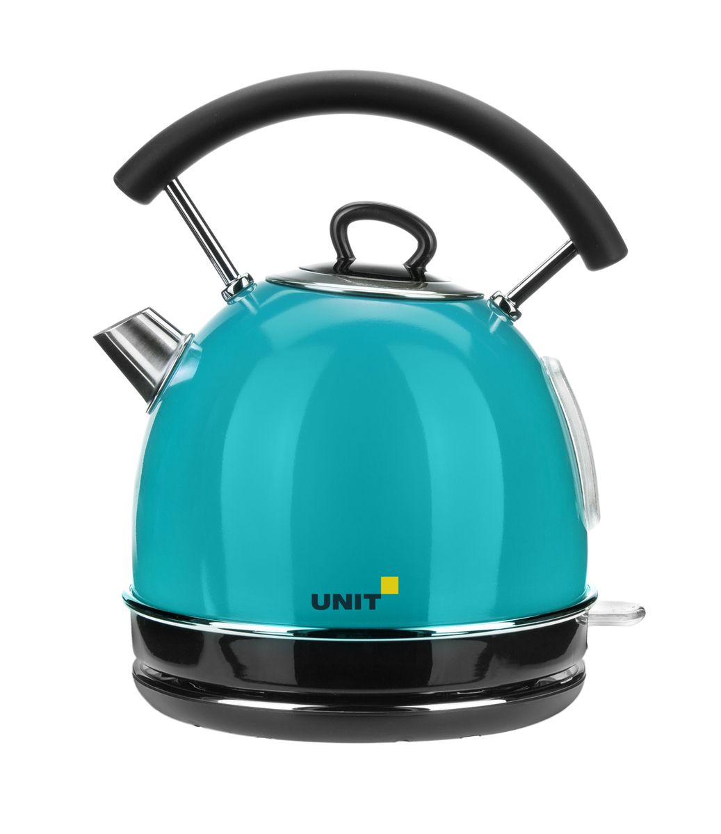 Unit UEK-261, Turquoise электрический чайникCE-0353951 Unit UEK-261, Turquoise электрический чайникCE-0353951Современный электрический чайник Unit UEK-261 из нержавеющей стали, сочетающий в себе многофункциональность и дизайн, станет украшением вашей кухни. Чайник оснащен многоуровневой защитой. Прибор установлен на удобную подставку с возможностью поворота на 360 градусов и с отделением для хранения шнура. Помимо этого, отличительной особенностью является удобный носик для наливания и шкала уровня воды. Съемный фильтр от накипи и скрытый нагревательный элемент гарантированно обеспечат надежность, долговечность и максимально комфортное ежедневное использование.
