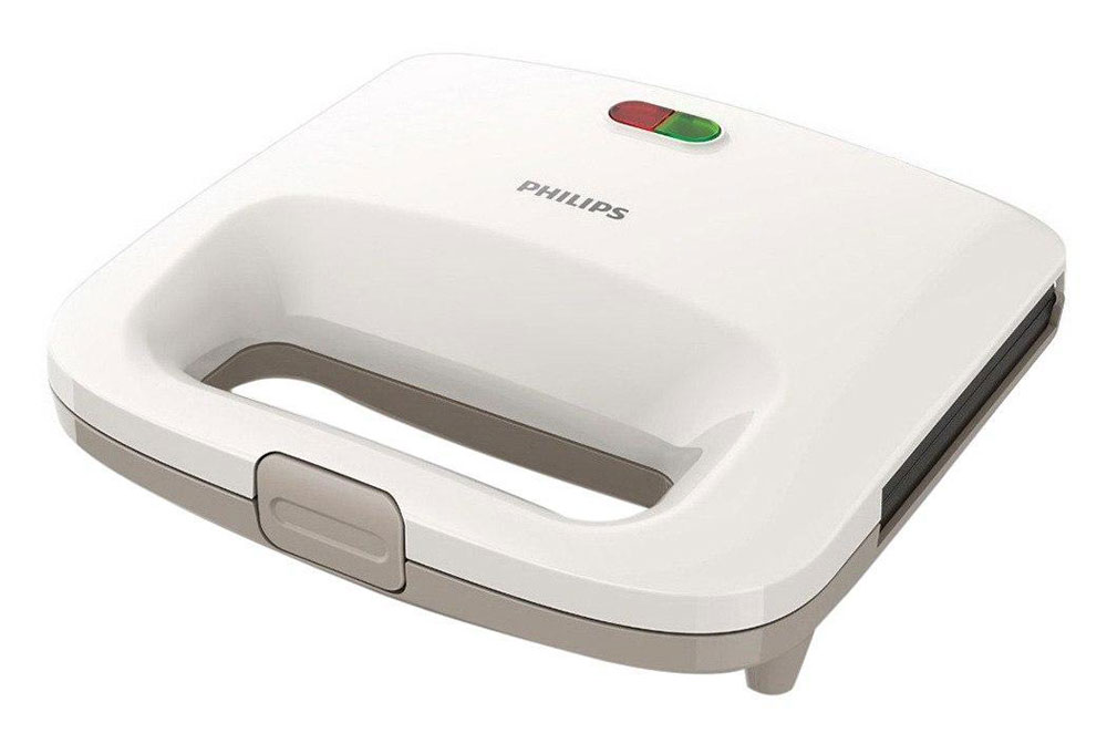 Philips HD2392/00 сэндвичницаHD2392/00 Philips HD2392/00 сэндвичницаHD2392/00Готовьте идеальные горячие сэндвичи в любое время с помощью мощной высокотемпературнойсэндвичницы со специальными пластинами, которые обрезают и зажимают хлеб, удерживаяингредиенты внутри. Простота использования благодаря удобной системе блокировки ивозможности компактного вертикального хранения.