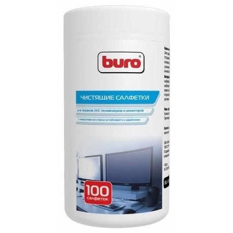 Салфетки чистящие для экранов Buro BU-TscrlBU-TSCRL Салфетки чистящие для экранов Buro BU-TscrlBU-TSCRLВлажные чистящие салфетки для мониторов и телевизоров. Не содержат спирта и растворителей. Оказывают антистатическое действие и не оставляют разводов.