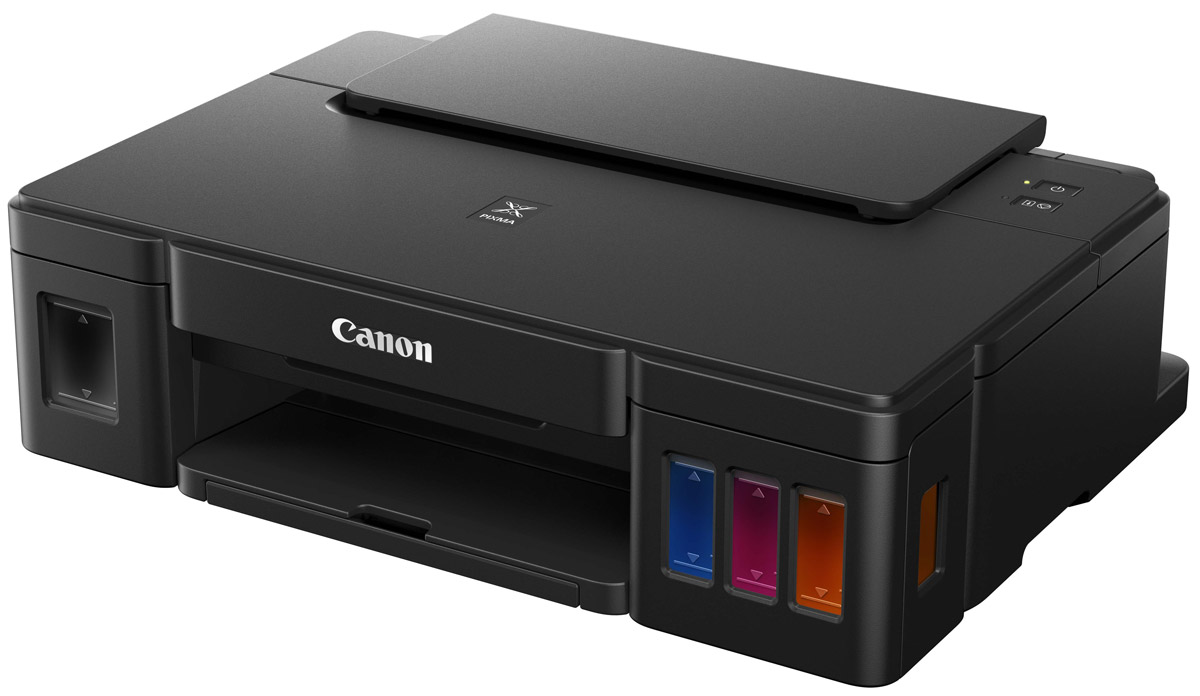 Canon PIXMA G1400 струйный принтер0629C009 Canon PIXMA G1400 струйный принтер0629C009Высокопроизводительный однофункциональный принтер Canon PIXMA G1400 идеален для высококачественной и недорогой печати документов и фотографий дома или в офисе.Не всем нужно многофункциональное устройство, поэтому Canon создали принтер PIXMA G1400. Эта модель имеет все преимущества серии PIXMA G и является простым в использовании принтером, обеспечивающим высокое качество печати в больших объемах.Более высокое качество отпечатков с высококачественными пигментными черными и цветными чернилами, для печати четких документов и невероятно ярких изображений. Печать фотографий формата 10х15 см (4x6) без полей всего за 60 секунд.Дизайн струйного принтера PIXMA G1400 тщательно продуман. Чернильницы расположены во фронтальной части, так чтобы заправка чернил, отслеживание их уровня во время использования не составило труда. Компактные размеры и элегантный дизайн позволят расположить принтер на рабочем столе, не занимая много места.Canon очень постарались, чтобы система печати сохраняла стабильность при больших объемах. Для этого компания усовершенствовала печатающую головку, созданную по технологии FINE, а также технологию, предотвращающую попадание воздуха в систему подачи чернил.Canon считают, что каждый должен иметь возможность с легкостью создавать превосходные отпечатки. Интегрированное программное обеспечение My Image Garden позволяет систематизировать, сортировать и редактировать фотографии, чтобы без труда получать необходимые отпечатки.