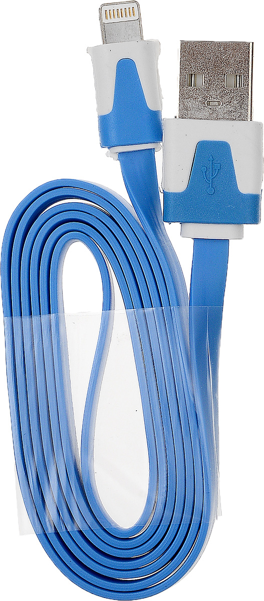 OLTO ACCZ-5015, Blue кабель USBO00000254 OLTO ACCZ-5015, Blue кабель USBO00000254Кабель OLTO ACCZ-5015 для соединения устройств разъемом Apple Lightning c USB-портом. Он может использоваться для передачи данных, зарядки аккумулятора и адаптирован для работы со всеми операционными системами. Главное достоинство OLTO ACCZ-5015 в его внешнем виде. Он выгодно отличается от привычных и скучных расцветок стандартных кабелей.
