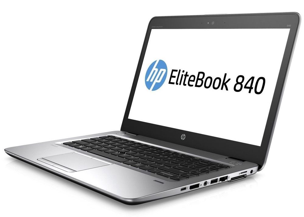 HP EliteBook 840 G3, Silver Black Metal (T9X27EA)T9X27EA HP EliteBook 840 G3, Silver Black Metal (T9X27EA)T9X27EAНевероятно тонкий и легкий ноутбук HP EliteBook 840 G3 обеспечивает производительность корпоративного уровня. Это отличное решение для творчества, общения и совместной работы как в офисе, так и за его пределами.Идеальное решение для мобильной работы, которое обеспечивает максимальную надежность, высокую производительность и мощные средства работы с графикой в управляемых ИТ-средах по сравнению с другими устройствами своего класса.Мобильная мощностьЭтот мощный ноутбук на базе ОС Windows 7 Pro оснащен аккумулятором повышенной емкости, процессором Intel, оперативной памятью DDR4 и твердотельным накопителем для эффективной работы с ресурсоемкими бизнес-приложениями и быстрого доступа к данным.Тонкий корпус со всеми необходимыми разъемамиВ корпусе ноутбука HP EliteBook 840 G3 есть все необходимые разъемы, так что вам больше не придется беспокоиться о переходниках. Ультратонкий и легкий ноутбук толщиной всего 18,9 мм обладает разъемами VGA, DisplayPort, RJ-45, USB, USB-C, а также поддерживает подключение док-станций.Высокий уровень безопасности и мощные средства управленияHP Sure Start with Dynamic Protection - первая на рынке технология автоматического восстановления BIOS, которая проверяет состояние BIOS каждые 15 минут и при необходимости выполняет автоматическое восстановление. Она обеспечивает надежную защиту устройства благодаря функциям обнаружения угроз и восстановления после атак вредоносного ПО.Создан для совместной работыЗабудьте о стационарных телефонах: ноутбук HP EliteBook 840 G3 с аудиосистемой Bang & Olufsen и ПО подавления шума HP Noise Reduction обеспечивает высокое качество звука для таких приложений, как Skype для бизнеса.Вам ничто не должно мешатьКлавиатура HP Premium создана для максимально комфортной и эффективной работы. Этот ноутбук сочетает в себе скорость и вместительность, так что вам не придется использовать внешние устройства хранения. Подходит для использования вне офисаНоутбук HP EliteBook 840 G3 разработан в соответствии со стандартом MIL-STD 810G, поэтому он идеально подходит для тяжелых рабочих нагрузок.Мощный и чистый звукПочувствуйте разницу в качестве звучания благодаря динамикам HP EliteBook 840 G3 и усилителю звука HP Clear Sound. ПО подавления шума HP Noise Reduction поможет избавиться от окружающего шума, в том числе от звуков клавиатуры.Ноутбук поставляется с предустановленной ОС Windows 7 Профессиональная, а также с лицензией и носителями для ОС Windows 10 Профессиональная. Одновременно можно использовать только одну версию операционной системы Windows. Чтобы использовать другую версию, необходимо удалить текущую версию и установить новую. Перед удалением и установкой операционной системы сохраните все нужные вам данные (файлы, фотографии и т. д.).Точные характеристики зависят от модификации.Ноутбук сертифицирован EAC и имеет русифицированную клавиатуру и Руководство пользователя.