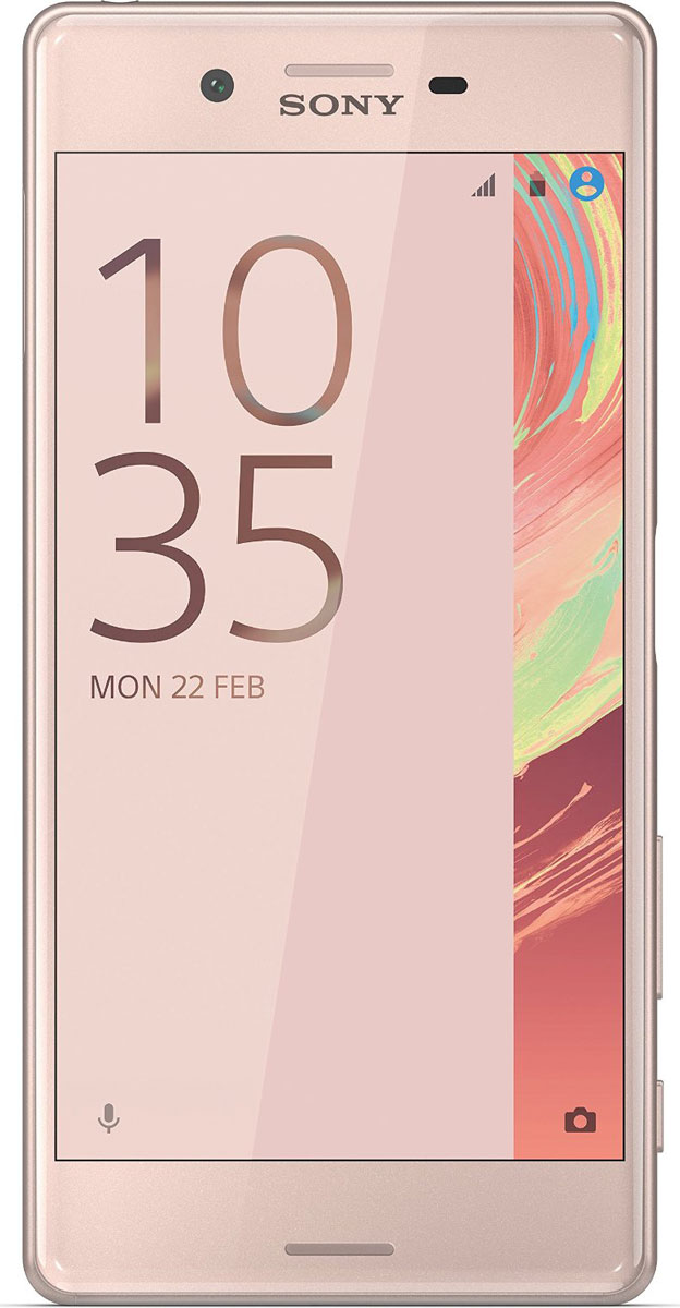 Sony Xperia X dual, Rose Gold7311271557562 Sony Xperia X dual, Rose Gold7311271557562Самые яркие и запоминающиеся моменты всегда труднее всего заснять. Революционная камера от Sony стала лучше, чем когда-либо, чтобы вы всегда успевали делать четкие и качественные снимки. Она мгновенно реагирует на ваши действия и сама наводит фокус.Xperia X dual оснащен технологией интеллектуальной съемки, благодаря которой вы забудете о размытых снимках. В ней используется новая функция предиктивного гибридного автофокуса от Sony, автоматически отслеживающая движение выбранного объекта съемки. Благодаря этому он всегда остается в фокусе, а фотографии выходят четкими, даже если вы снимаете непоседливого ребенка или автомобиль, несущийся на полной скорости.Самая быстрая камера от Sony, которая сумеет запечатлеть любые неожиданные и быстротечные мгновения. Она переходит из режима ожидания в режим съемки за 0,6 секунды, молниеносно наводится на объект благодаря гибридному автофокусу и быстро обрабатывает изображения.Сколько раз слишком тусклый свет портил вам удачные селфи? Благодаря Xperia X такого больше не повторится. Его мощная фронтальная камера на 13 МП с фирменными светочувствительными датчиками снимает четкие селфи и днем, и ночью.Xperia X dual с его бесшовной металлической задней панелью несомненно впечатляет дизайном, но это далеко не всё. Благодаря идеальному размеру этого 5-дюймового смартфона и закругленным краям дисплея он поразительно комфортно лежит в руке. Вам не захочется с ним расставаться!Xperia X dual создан, чтобы идеально подходить вам по вкусу и образу жизни. Благодаря тщательно продуманному дизайну он комфортно лежит в руке, а его удобный интерфейс понятен с первого взгляда. Этот простой и элегантный смартфон тонко подчеркнет ваш стиль. Выбирайте любой из четырех цветов: белый, графитовый черный, золотой лайм или розовое золото, - и пусть ваш смартфон расскажет о вашей индивидуальности.Xperia X dual оснащен интеллектуальной технологией управления расходом заряда от Sony, благодаря которой аккумулятор не разряжается до двух дней и служит намного дольше.Смартфон всегда разряжается в самый неподходящий момент: посреди утренней пробежки, во время разговора с друзьями… Но с Xperia X dual вам не придется за это переживать. Его сверхъемкий аккумулятор работает без подзарядки до двух дней, чтобы вы могли заниматься своими делами, не отвлекаясь на поиски розетки. Общайтесь и развлекайтесь с удовольствием - и забудьте о зарядном устройстве.Большинство аккумуляторов в смартфонах быстро теряют свой потенциал. С Xperia X dual вы можете этого не опасаться: революционная технология Qnovo Adaptive Charging обеспечивает безопасную зарядку, не истощающую ресурс аккумулятора.Благодаря поддержке звука высокого разрешения и технологии цифрового подавления шума никакие посторонние звуки не помешают вам наслаждаться любимой музыкой.В дисплее Xperia X с разрешением Full HD используются те же передовые технологии, что и в телевизорах Sony BRAVIA, поэтому цвета на нём всегда выглядят ярко и насыщенно.Разблокировать смартфон можно за мгновение, не теряя времени на ввод графического ключа или пароля. Сканер отпечатков пальцев быстро и безошибочно определяет владельца при прикосновении к кнопке включения. Благодаря эргономичному расположению кнопки, функцией одинаково удобно пользоваться правшам и левшам.Телефон сертифицирован EAC и имеет русифицированный интерфейс меню и Руководство пользователя.