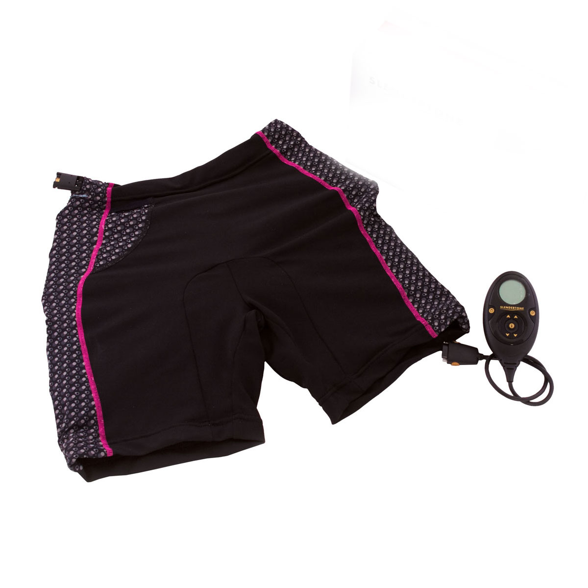 Slendertone Миостимулятор-шорты для тренировки мышц ягодиц и бедер Bottom S71701036S Slendertone Миостимулятор-шорты для тренировки мышц ягодиц и бедер Bottom S71701036SИзбавьтесь от лишних сантиметров на бедрах и ягодицах – универсальные шорты для миостимуляции с клинически доказанным результатом быстро избавят Вас от ненужных объемов и целлюлита, помогут устранить отеки и подтянут кожу! Мостимулятор для бедер и ягодиц- гроза целлюлита и жировых отложений. Благодаря уникальным шортам-миостимулятору Slendertone Bottom можно выглядеть стройной, миниатюрной и подтянутой даже в самых откровенных нарядах, и забыть про все комплексы, связанные со слишком объемными бедрами и ягодицами. Многократно апробированная технология миостимуляции Bottom позволяет почувствовать себя более сексуальной меньше, чем через месяц использования!