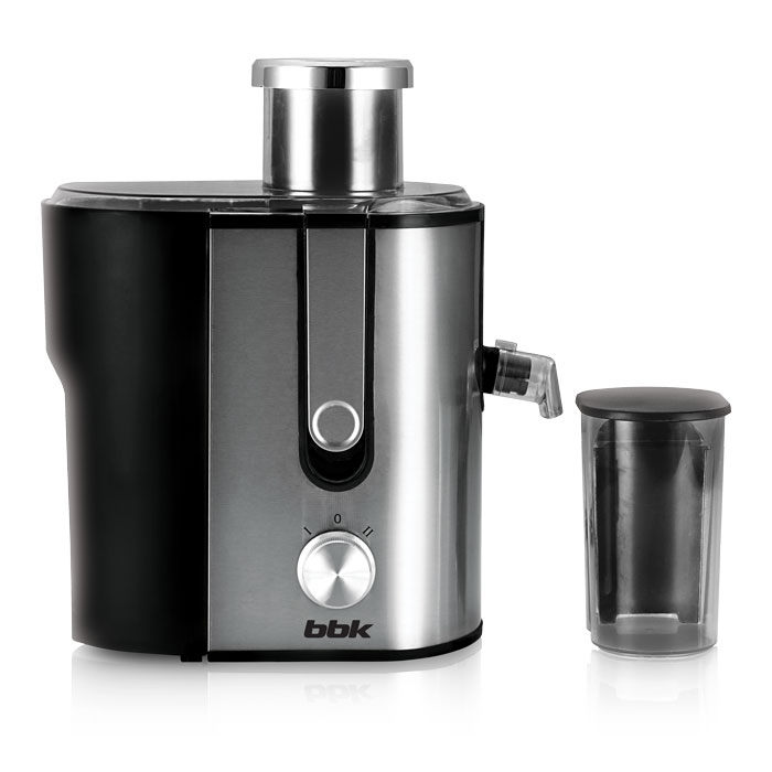 BBK JC060-H02, Black Metallic соковыжималкаJC060-H02 ч/м BBK JC060-H02, Black Metallic соковыжималкаJC060-H02 ч/мДля людей, ведущих здоровый образ жизни, соковыжималка является, пожалуй, одним из самых полезных и любимых бытовых устройств. И BBK JC060-H02, обладающая мощностью 600 Вт, прекрасно справится с задачей по обеспечению организма витаминами. Загрузочная горловина достаточно широкая для целых яблок и крупных овощей и фруктов. Фильтр-сепаратор с лезвиями долговечен, поскольку изготовлен из высококачественной стали. Соковыжималка устойчиво стоит на поверхности благодаря прорезиненным ножкам. Функция антикапля обеспечит чистоту рабочей поверхности.