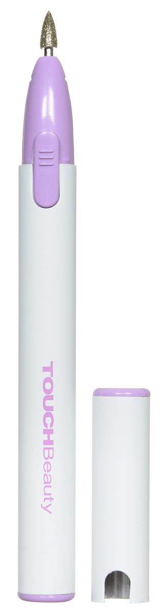 Touchbeauty Маникюрный набор 3в1 Micro Nail Polisher, цвет: белый, сиреневый. AS-0676AS-0676_белый, сиреневый Touchbeauty Маникюрный набор 3в1 Micro Nail Polisher, цвет: белый, сиреневый. AS-0676AS-0676_белый, сиреневыйМаникюрный набор Micro Nail Polisher представляет собой прибор с тремя насадками:Карборундовая насадка - используется для сглаживания краев ногтяНасадка из алунда - обеспечивает сглаживание краев и удаление кутикулыВорсистая насадка - для финишной полировки поверхности ногтяСтильный миниатюрный дизайн в форме карандаша, алюминиевый корпус, малые размеры и легкий вес - отличный дорожный вариант, который легко помещается в косметичку.