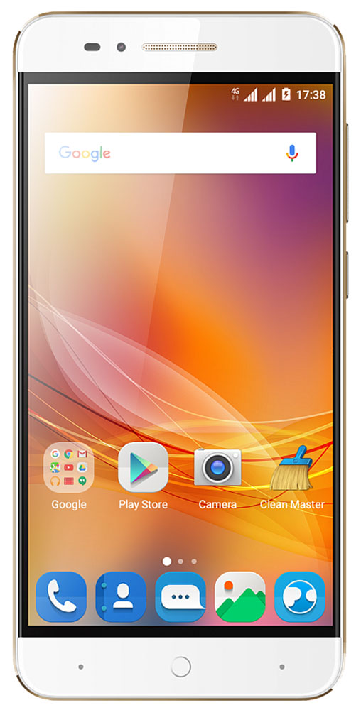 ZTE Blade A610, GoldZTE BLADE A610 GOLD ZTE Blade A610, GoldZTE BLADE A610 GOLDЗадняя крышка смартфона ZTE Blade A610 изготовлена из авиационного алюминия, что добавляет устройству дополнительную механическую прочность, подчеркивает стильный минималистичный дизайн гаджета, а также повышает эффективность охлаждения при запуске ресурсоемких приложений и игр.Смартфон может похвастаться огромной емкостью батареи – 4000 мАч, что позволит вам совершать звонки, пользоваться интернетом, читать, фотографировать и делиться информацией с друзьями в течение нескольких дней без дополнительной подзарядки.Наличие большого 5-дюймого HD-дисплея с разрешением 1280х720, выполненного по технологии IPS, предоставляет возможность пользователю комфортно просматривать интернет-страницы, читать электронные книги и смотреть медиа-контент без потери качества изображения и цветопередачи.Поддержка в смартфоне технологии On-The-Go и повышенная емкость батареи предоставляет вам возможность не только самому наслаждаться беспрерывной работой смартфона, но и подзаряжать от него внешние устройства, такие как музыкальный плеер, электронная книга, планшет и многое другое, а также подключать напрямую внешние накопители и копировать данные.Смартфон работает на базе новой операционной системы Android 6.0, которая получила ряд функций, играющих важнейшую роль в работе смартфона – оптимизаторы энергопотребления, расширенные возможности безопасности, обновленный интерфейс и др. Четрырехъядерный процессор MediaTek MT6735 и 2 ГБ оперативной памяти обеспечивают скорость в обработке повседневных задач и плавную работу приложений и игрового процесса.Основная камера 13 Мпикс, оснащенная вспышкой, позволит вам делать отличные снимки даже при низком освещении, а наличие фронтальной камеры с разрешением 5 Мпикс, оценят поклонники четких селфи и любители видеозвонков.Наличие в смартфоне технологии 4G LTE значительно увеличивает скорость и качество мобильного интернета, позволяя всегда оставаться онлайн и комфортно взаимодействовать с интернет-ресурсами.Смартфон обладает слотом для установки двух сим-карт – разделяйте личные и рабочие звонки, выбирайте удобные тарифы в поездках и пользуйтесь интернетом независимо от вашего места нахождения.Телефон сертифицирован EAC и имеет русифицированный интерфейс меню и Руководство пользователя.