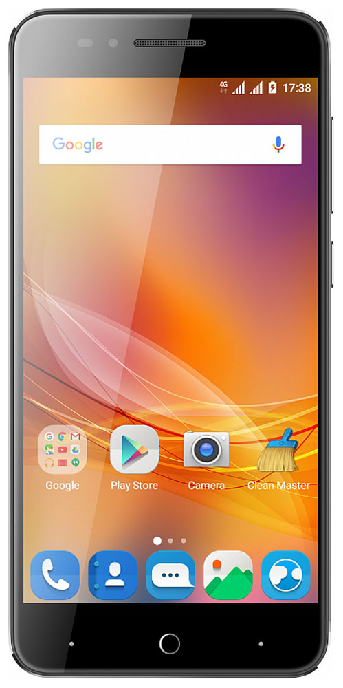 ZTE Blade A610, GrayZTE BLADE A610 GREY ZTE Blade A610, GrayZTE BLADE A610 GREYЗадняя крышка смартфона ZTE Blade A610 изготовлена из авиационного алюминия, что добавляет устройству дополнительную механическую прочность, подчеркивает стильный минималистичный дизайн гаджета, а также повышает эффективность охлаждения при запуске ресурсоемких приложений и игр.Смартфон может похвастаться огромной емкостью батареи - 4000 мАч, что позволит вам совершать звонки, пользоваться интернетом, читать, фотографировать и делиться информацией с друзьями в течение нескольких дней без дополнительной подзарядки.Наличие большого 5-дюймого HD-дисплея с разрешением 1280х720, выполненного по технологии IPS, предоставляет возможность пользователю комфортно просматривать интернет-страницы, читать электронные книги и смотреть медиа-контент без потери качества изображения и цветопередачи.Поддержка в смартфоне технологии On-The-Go и повышенная емкость батареи предоставляет вам возможность не только самому наслаждаться беспрерывной работой смартфона, но и подзаряжать от него внешние устройства, такие как музыкальный плеер, электронная книга, планшет и многое другое, а также подключать напрямую внешние накопители и копировать данные.Смартфон работает на базе новой операционной системы Android 6.0, которая получила ряд функций, играющих важнейшую роль в работе смартфона - оптимизаторы энергопотребления, расширенные возможности безопасности, обновленный интерфейс и др. Четрырехъядерный процессор MediaTek MT6735 и 2 ГБ оперативной памяти обеспечивают скорость в обработке повседневных задач и плавную работу приложений и игрового процесса.Основная камера 13 Мпикс, оснащенная вспышкой, позволит вам делать отличные снимки даже при низком освещении, а наличие фронтальной камеры с разрешением 5 Мпикс, оценят поклонники четких селфи и любители видеозвонков.Наличие в смартфоне технологии 4G LTE значительно увеличивает скорость и качество мобильного интернета, позволяя всегда оставаться онлайн и комфортно взаимодействовать с интернет-ресурсами.Смартфон обладает слотом для установки двух сим-карт - разделяйте личные и рабочие звонки, выбирайте удобные тарифы в поездках и пользуйтесь интернетом независимо от вашего места нахождения.Телефон сертифицирован EAC и имеет русифицированный интерфейс меню и Руководство пользователя.
