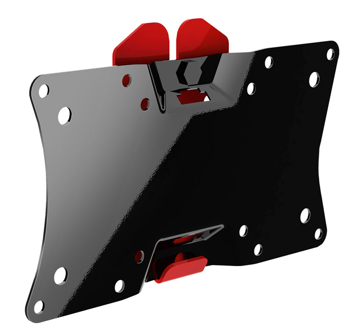 Holder LCDS-5060, Black Gloss кронштейн для ТВLCDS-5060, черный глянец Holder LCDS-5060, Black Gloss кронштейн для ТВLCDS-5060, черный глянецНебольшой функциональный кронштейн для телевизоров Holder LCDS-5060 выдерживает нагрузки до 30 кг. Товар имеет два цвета: черный и красный. Конструкция монтируется к стене на крепежи, которые уже есть в наборе. Установка не вызывает затруднений, что позволяет произвести ее самостоятельно. Кронштейн LCDS-5060 - супертонкий, расстояние от стены всего 18 мм. Товар также имеет функцию наклона телевизора вниз и вверх на 5 градусов, что позволяет установить ТВ в удобное для Вас положение. Продукция Holder высококачественна и безопасна, т. к. механизм надежно удерживает экран телевизора за счет уникальной конструкции.