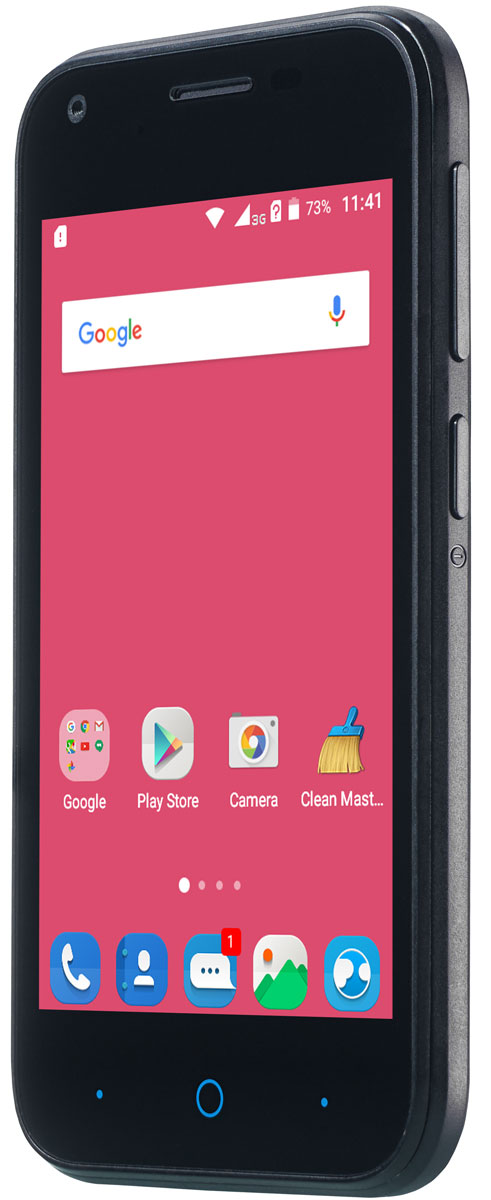 ZTE Blade L110, BlackZTE BLADE L110 BLACK ZTE Blade L110, BlackZTE BLADE L110 BLACKКомпактный корпус смартфона ZTE Blade L110 изготовлен из качественного текстурированного поликарбоната, который максимально неприхотлив в повседневном использовании и будет удобно лежать в руке.Управление смартфона ZTE Blade L110 осуществляется на базе операционной системы Android 5.1, которая комфортна и интуитивно доступна любому современному пользователю, а также обеспечивает стабильную работу любых доступных приложений.Четрырехъядерный процессор и до 1 ГБ оперативной памяти обеспечивают скорость в обработке повседневных задач и плавную работу приложений.Смартфон ZTE Blade L110 обладает слотом для установки двух SIM-карт – разделяйте личные и рабочие звонки, выбирайте удобные тарифы в поездках и пользуйтесь интернетом независимо от вашего места нахождения.Смартфон сертифицирован EAC и имеет русифицированный интерфейс меню и Руководство пользователя.