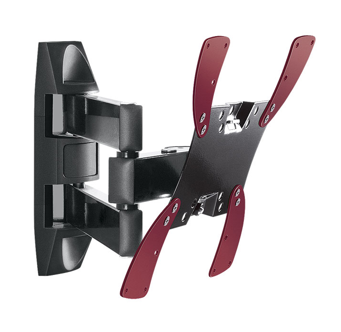 Holder LCDS-5066М, Black Gloss кронштейн для ТВLCDS-5066М, черный глянец Holder LCDS-5066М, Black Gloss кронштейн для ТВLCDS-5066М, черный глянецHolder LCDS-5066М кронштейн для ТВ.Многофункциональный: телевизор можно наклонять, поворачивать и прижимать к стене.Безопасный: фиксирующий механизм надежно удерживает телевизор.Простая регулировка: угол наклона и поворота ТВ меняется движением одной руки.Полная комплектация: в набор входят все необходимые крепежи и инструкция по установке.