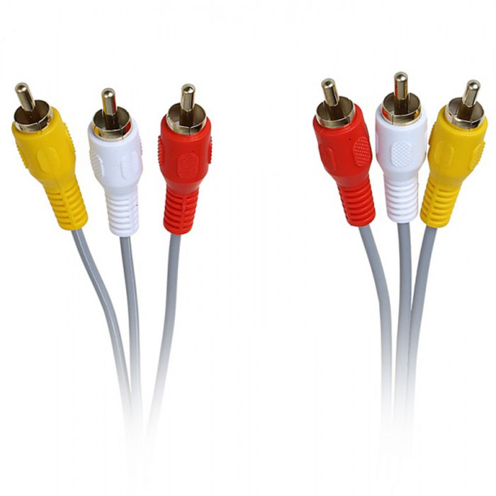 SmartBuy KA235-25 3xRCA кабель (5 м)KA235-25 SmartBuy KA235-25 3xRCA кабель (5 м)KA235-25Кабель SmartBuy KA235-25 применяется для подключения различных мультимедийных устройств, таких как телевизор, видеомагнитофон, DVD-плеер.