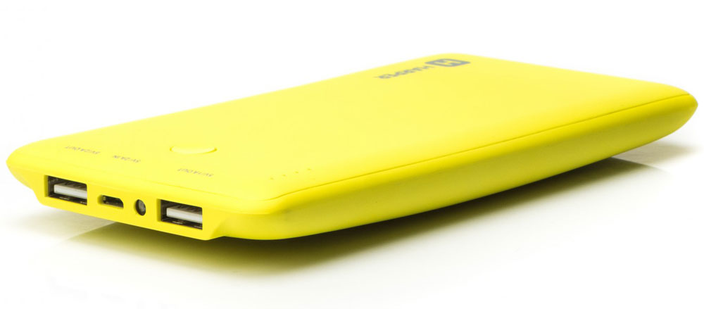Harper PB-10001, Yellow внешний аккумуляторH00000957 Harper PB-10001, Yellow внешний аккумуляторH00000957Внешний аккумулятор может похвастаться внушительной емкостью - 10000 мАч. Этого достаточно для полной подзарядки пяти смартфонов. Девайс оснащен двумя полноразмерными USB-портами, поэтому вы сможете сэкономить время и подзарядить сразу несколько устройств. Об уровне заряда сообщает специальный LED-индикатор. Кроме того, аккумулятор оснащен встроенным фонариком, что является весьма приятным бонусом.