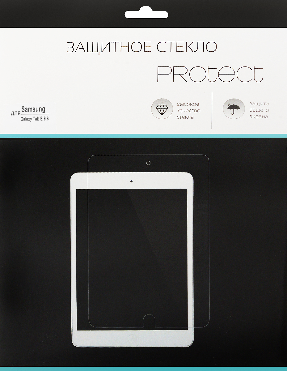 LuxCase Protect защитное стекло для Samsung Galaxy Tab E 9.6, суперпрозрачное40041 LuxCase Protect защитное стекло для Samsung Galaxy Tab E 9.6, суперпрозрачное40041Защитное стекло LuxCase Protect для Samsung Galaxy Tab E 9.6 обеспечивает надежную защиту сенсорного экрана устройства от большинства механических повреждений и сохраняет первоначальный вид дисплея, его цветопередачу и управляемость. В случае падения стекло амортизирует удар, позволяя сохранить экран целым и избежать дорогостоящего ремонта. Стекло обладает особой структурой, которая держится на экране без клея и сохраняет его чистым после удаления.