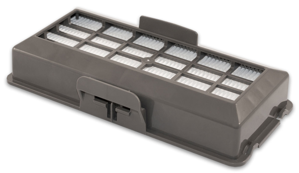 Filtero FTH 23 BSH HEPA-фильтр для пылесосов Bosch, SiemensFTH 23 BSH HEPA Filtero FTH 23 BSH HEPA-фильтр для пылесосов Bosch, SiemensFTH 23 BSH HEPAФильтр Filtero FTH 23 уровня фильтрации НЕРА Н 12. Препятствует выходу мельчайших частиц пыли и аллергенов из пылесоса в помещение. Фильтр немоющийся. Подлежит замене, согласно рекомендации производителя пылесосов - не реже одного раза за 6 месяцев.Подходит для следующих пылесосов:BOSCHBSG 7...например: BSG 71636SIEMENSVS 07 G… например: VS 07 G 2225