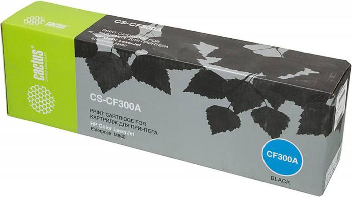 Cactus CS-CF300A, Black тонер-картридж для HP CLJ Ent M880CS-CF300A Cactus CS-CF300A, Black тонер-картридж для HP CLJ Ent M880CS-CF300AТонер-картридж Cactus CS-CF300A для лазерных принтеров Xerox WorkCentre PE220.Расходные материалы Cactus для лазерной печати максимизируют характеристики принтера. Обеспечивают повышенную чёткость чёрного текста и плавность переходов оттенков серого цвета и полутонов, позволяют отображать мельчайшие детали изображения. Гарантируют надежное качество печати.
