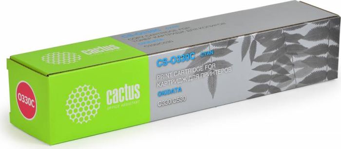 Cactus CS-O330C, Cyan тонер-картридж для Oki C330/C530CS-O330C Cactus CS-O330C, Cyan тонер-картридж для Oki C330/C530CS-O330CТонер-картридж Cactus CS-O330C для лазерных принтеров Oki C330/530.Расходные материалы Cactus для лазерной печати максимизируют характеристики принтера. Обеспечивают повышенную чёткость чёрного текста и плавность переходов оттенков серого цвета и полутонов, позволяют отображать мельчайшие детали изображения. Гарантируют надежное качество печати.