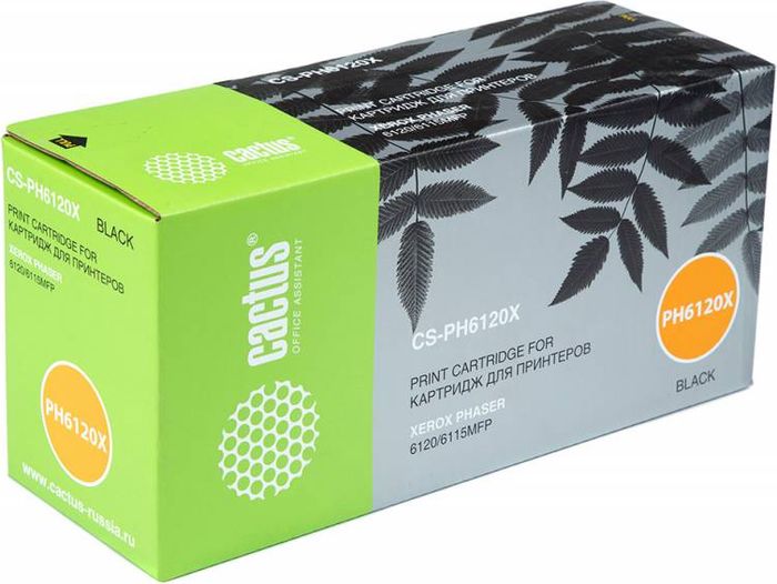 Cactus CS-PH6120X 113R00692, Black тонер-картридж для Xerox Phaser 6115/6120CS-PH6120X Cactus CS-PH6120X 113R00692, Black тонер-картридж для Xerox Phaser 6115/6120CS-PH6120XТонер-картридж Cactus CS-PH6120X 113R00692 для лазерных принтеров Xerox Phaser 6115/6120.Расходные материалы Cactus для лазерной печати максимизируют характеристики принтера. Обеспечивают повышенную чёткость чёрного текста и плавность переходов оттенков серого цвета и полутонов, позволяют отображать мельчайшие детали изображения. Гарантируют надежное качество печати.
