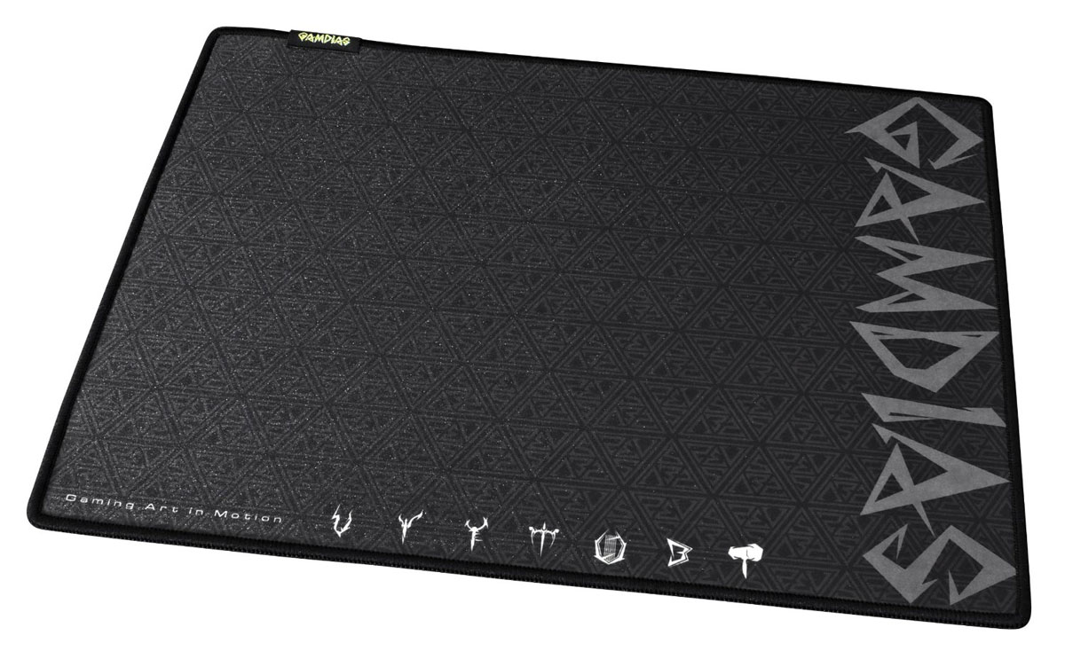 Gamdias Nyx Speed M коврикGM-GMM2300 Gamdias Nyx Speed M коврикGM-GMM2300Игровой коврик Gamdias Nyx Speed подойдет для шутеров. Двухслойная ткань обеспечивает равномерное сопротивление при перемещении по вертикали и горизонтали. Шелковистая поверхность, выполненная из специально обработанной ткани, обеспечивает быстрое и плавное скольжение мыши. 100% натуральная резина не дает коврику скользить по столу. Gamdias Nyx Speed отличное решение для мышек как с оптическим так с лазерным сенсором.