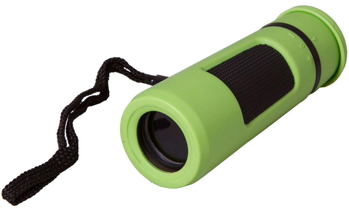 Bresser Topas 10x25, Green монокуляр8911028B4K000 Bresser Topas 10x25, Green монокуляр8911028B4K000Компактный монокуляр Bresser Topas 10x25 для туристов, путешественников и натуралистов. Это гармоничное сочетание удобства использования, надежности конструкции и высоких оптических характеристик. Лучше всего этот миниатюрный монокуляр проявит себя при дневных наблюдениях: изучении птиц, просмотре спортивных мероприятий, исследовании дикой природы. Благодаря металлическому корпусу он переживет любые дорожные потрясения.Монокуляр Bresser Topas 10x25 обеспечит получение качественной и высококонтрастной картинки, правильно передаст цвета и позволит рассмотреть удаленные предметы в мельчайших деталях. Все оптические элементы изготовлены из стекла, а внешние линзы имеют полное просветление. Чтобы сделать картинку максимально четкой, вы можете откорректировать диоптрии окуляра и точно настроить фокус. Боковые части монокуляра имеют резиновые покрытие для удобства и надежности захвата.