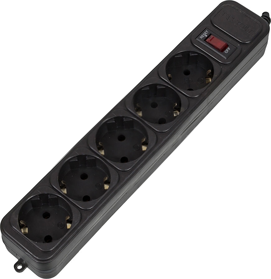 Сетевой фильтр PC Pet AP01006-E-BK (5 розеток), BlackAP01006-E-B Сетевой фильтр PC Pet AP01006-E-BK (5 розеток), BlackAP01006-E-BОснащен надежной, быстродействующей схемой защиты от повышенного напряжения в сети питания, а также от высокочастотных помех и импульсных перенапряжений.