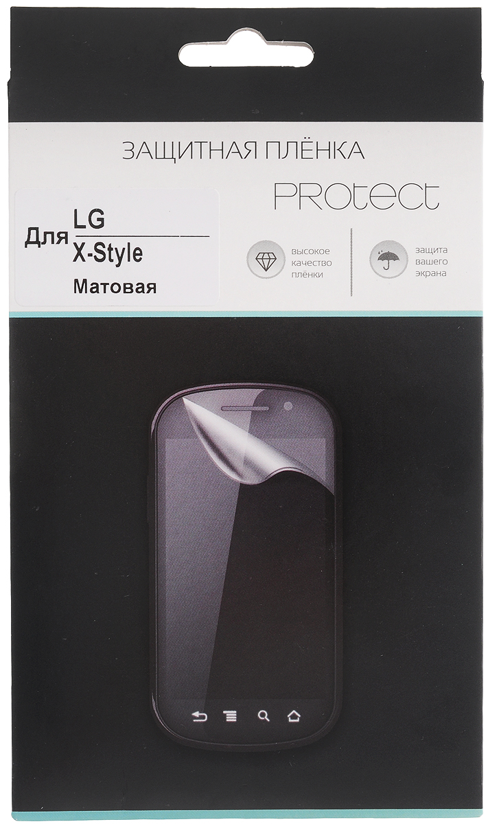 Protect защитная пленка для LG X Style, матовая22264 Protect защитная пленка для LG X Style, матовая22264Защитная пленка Protect для LG X Style предохранит дисплей от пыли, царапин, потертостей и сколов. Пленка обладает повышенной стойкостью к механическим воздействиям, оставаясь при этом полностью прозрачной.