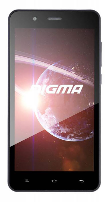 Digma Linx C500 3G, GraphiteLT5001PG Digma Linx C500 3G, GraphiteLT5001PGСмартфон Digma Linx C500 3G - компактная модель с пятидюймовым сенсорным экраном и небольшими размерами, которые дают возможность управления функциями устройства одной рукой и помогают потреблять совсем небольшое количество энергии. Заряда батареи смартфона хватает примерно для 9 часов разговора или 15 дней работы в режиме ожидания.Встроенный высокосортной передатчик Wi-Fi позволяет вам быстро установить соединение с точкой доступа. Две SIM-карты дают возможность сочетать наиболее выгодные тарифные планы для голосового общения или мобильного интернета. Современный четырехъядерный процессор легко справляется с работой в режиме многозадачности.Смартфон Digma Linx C500 3G оснащен двумя камерами: основная 2-мегапиксельная со светодиодной вспышкой поможет вам получить четкие снимки даже при слабом освещении. Фронтальная камера с разрешением 0,3 мегапикселя позволит делать звонки по видеосвязи.Функция GPS без труда определит местоположение пользователя, поможет построить маршрут или отметить интересующую вас точку на местности. Телефон сертифицирован EAC и имеет русифицированную клавиатуру, меню и Руководство пользователя.