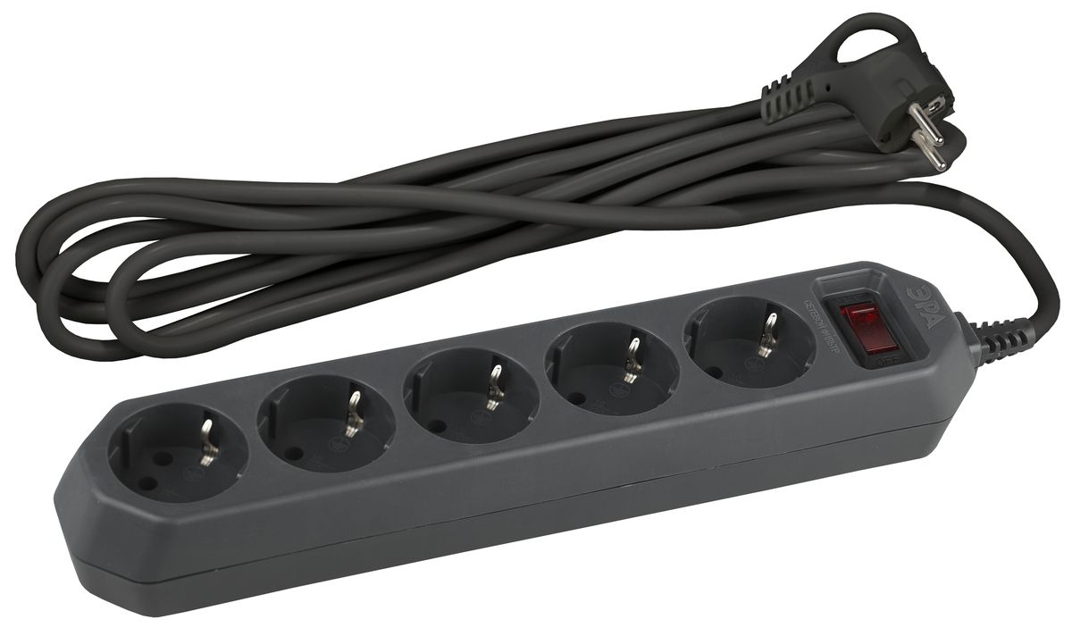 ЭРА USF-5es-3m-B, Black сетевой фильтрUSF-5es-3m-B ЭРА USF-5es-3m-B, Black сетевой фильтрUSF-5es-3m-BСетевой фильтр ЭРА USF-5es-3m-B, предназначен для широкого спектра бытовых приборов и электронной техники. Он идеально подойдет для защиты домашнего или офисного компьютера вместе с периферийным оборудованием от высокочастотных помех и короткого замыкания.