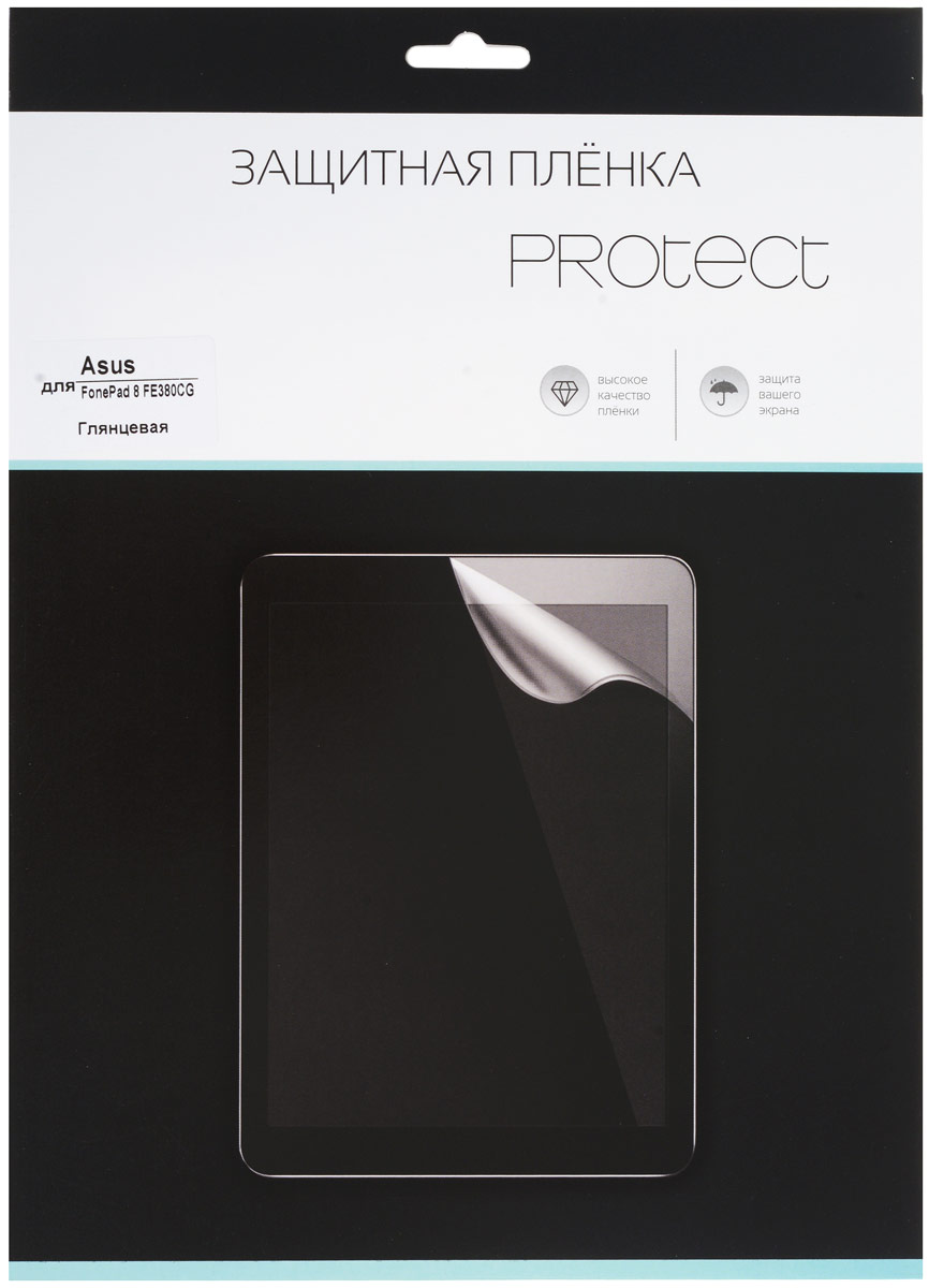 Protect защитная пленка для Asus FonePad 8 FE380CG, глянцевая21730 Protect защитная пленка для Asus FonePad 8 FE380CG, глянцевая21730Защитная пленка Protect предохранит дисплей Asus FonePad 8 FE380CG от пыли, царапин, потертостей и сколов. Пленка обладает повышенной стойкостью к механическим воздействиям, оставаясь при этом полностью прозрачной. Она практически незаметна на экране гаджета и сохраняет все характеристики цветопередачи и чувствительности сенсора.