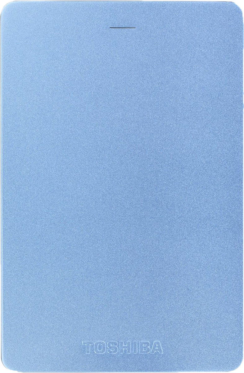 Toshiba Canvio Alu 1TB, Blue внешний жесткий диск (HDTH310EL3AA)HDTH310EL3AA Toshiba Canvio Alu 1TB, Blue внешний жесткий диск (HDTH310EL3AA)HDTH310EL3AAХраните важные данные надежно на внешнем жестком диске Toshiba Canvio Alu! Доступ к записанной информации осуществляется быстро и легко при помощи подключения USB 3.0. С его элегантным алюминиевым корпусом в различных цветовых вариациях вы приобретаете стильное и яркое решение для хранения нужных файлов. Диск необычайно прост в использовании, встроенное программное обеспечение резервного копирования NTI позволяет делать регулярные автоматические резервные копии данных для дополнительной безопасности.