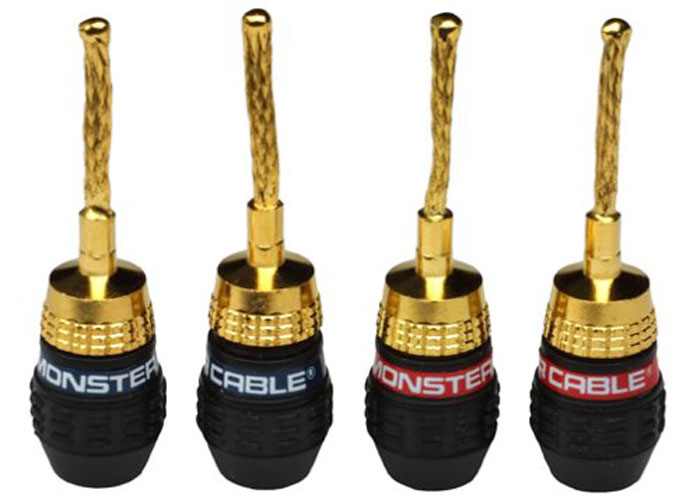 Monster QuickLock MKII Gold Flex Pin Connectors разъeм акустический, 4 шт132390-00 Monster QuickLock MKII Gold Flex Pin Connectors разъeм акустический, 4 шт132390-00Monster QuickLock MKII Gold Flex Pin Connectors самый быстрый и простой способ установить надежный разъем для вашего акустического кабеля, для достижения максимальной производительности и надежности.Никогда не используйте оголенные провода громкоговорителя без опрессовки.Акустический кабель изготовлен из медного проводника, который очень быстро подвержен окислению на воздухе, что ведет к ухудшению характеристик кабеля и общему звучание вашей аудиосистемы. Чтобы избежать этого, всегда устанавливайте качественные и удобные разъемы Monster QuickLock.Быстрый и легкий.Система разъемов монстр QuickLock ™ это самый быстрый и простой способ установить правильный разъем для вашего акустического кабеля, для достижения максимальной производительности и надежности.