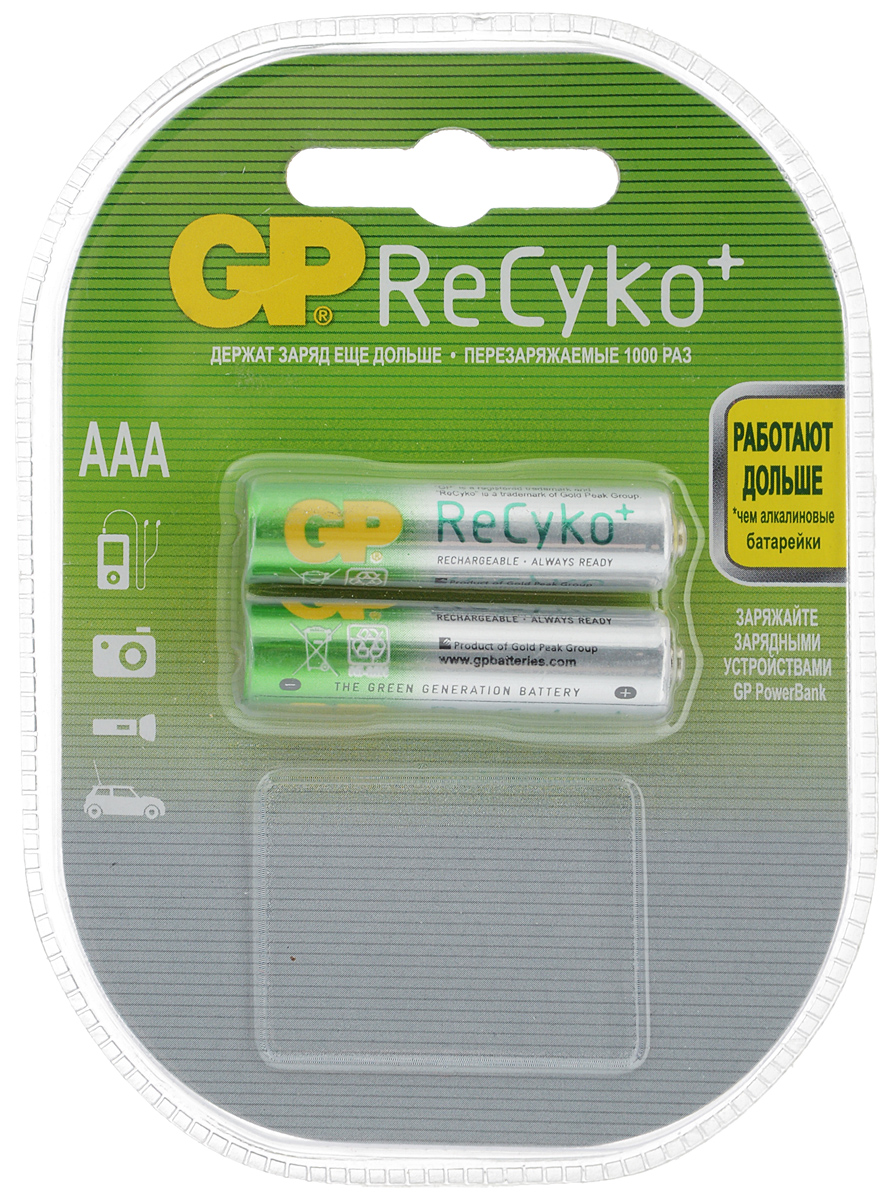 Набор предзаряженных аккумуляторов GP Batteries, ReCyko+, тип ААА, 850 mAh, 2 шт3126 Набор предзаряженных аккумуляторов GP Batteries, ReCyko+, тип ААА, 850 mAh, 2 шт3126ReCyko+ - это наиболее совершенные аккумуляторы. Будучи предварительно заряженными и хранящими энергию на протяжении одного года (если не используются), они прекрасно подходят для устройств с любым объемом энергопотребления. Их энергоемкость выше, чем у алкалиновых элементов питания и они могут быть перезаряжены до 1000 раз - забота об окружающей среде и очевидная экономия. * Предварительно заряжены и готовы к использованию* Энергоемкость выше, чем у алкалиновых элементов питания* Сохраняют заряд в течение 1 года (если не используются)* Могут быть перезаряжены до 1000 раз