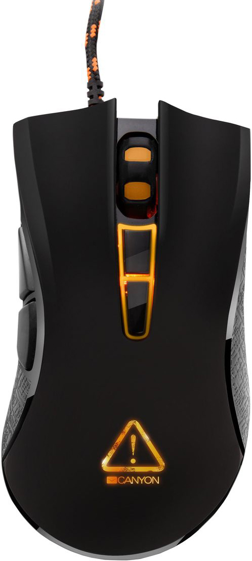 Canyon Fobos игровая мышь (CND-SGM3)CND-SGM3 Canyon Fobos игровая мышь (CND-SGM3)CND-SGM3Заставь своих врагов дрожать от страха! Мышь Canyon Fobos с высокоточным оптическим сенсором позволяет играть эффективно, а побеждать — эффектно!Благодаря 7 программируемым кнопкам, оптике нового поколения и быстрому переключению разрешения, эта мышь очень легко адаптируется под ваш личный игровой стиль.Работа сенсора до 6000 снимков в секунду и повышенная до 1000 Гц частота позволяют делать плавные и предсказуемые замедления и ускорения объекта в игровом пространстве.Мгновенная и прицельная реакция в игре на больших мониторах, либо на нескольких экранах! Оптический сенсор нового поколения Sunplus позволяет быстро переключаться между уровнями разрешения - 800, 1600, 2400, 3500 DPI. Кроме того, с помощью драйвера можно подобрать любое персональное значение DPI.Кабель в оплетке и ферритовый фильтр подавляют высокочастотные помехи и обеспечивают бесперебойность сигнала. С мышью Fobos ничто не способно помешать динамике вашей игры!Адаптируйте мышь специально под вашу игру и игровой стиль. Побеждайте эффектно и эффективно! Назначайте макросы и программируйте назначения кнопок под любую игровую задачу.Все ваши пользовательские настройки сохраняются в виде профиля игрока. Внутренний модуль памяти мышки позволяет сохранять и переносить на другой компьютер настройки одного такого профиля. А в отдельный файл можно импортировать бесконечное количество профилей игроков! Переносите персональные настройки и играйте на любом компьютере!Специально разработанный драйвер даст вам неограниченные возможности для персональных настроек игры в любом жанре. Вы сможете создать профиль игрока, назначить макросы, изменить назначение кнопок, скорость отклика, DPI. Интерфейс драйвера мыши переведен на многие языки.