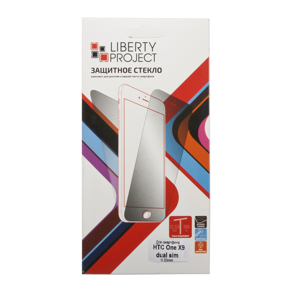 Liberty Project Tempered Glass защитное стекло для HTC One X9 dual sim (0,33 мм)0L-00028614 Liberty Project Tempered Glass защитное стекло для HTC One X9 dual sim (0,33 мм)0L-00028614Защитное стекло Liberty Project Tempered Glass для HTC One X9 обеспечивает надежную защиту сенсорного экрана устройства от большинства механических повреждений и сохраняет первоначальный вид дисплея, его цветопередачу и управляемость. В случае падения стекло амортизирует удар, позволяя сохранить экран целым и избежать дорогостоящего ремонта. Стекло обладает особой структурой, которая держится на экране без клея и сохраняет его чистым после удаления. Силиконовый слой предотвращает разлет осколков при ударе.