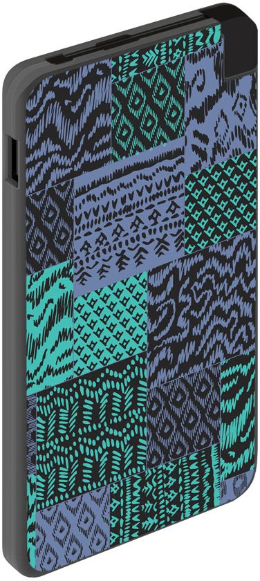 Deppa NRG Art Black Мозаика внешний аккумулятор (5000 мАч)301010 Deppa NRG Art Black Мозаика внешний аккумулятор (5000 мАч)301010Внешний аккумулятор Deppa NRG Art Black теперь не только полезный технологичный девайс, но и яркий элемент вашего стиля. Мы отобрали популярные дизайны кейсов Art и нанесли их на тонкий корпус эргономичного внешнего аккумулятора.Дизайн NRG Art идеально сочетается с дизайном кейсов Art. Создавайте свой индивидуальный образ с помощью аксессуаров серии Art!В комплект аккумулятора входит коннектор Apple 8-pin, находящийся в специальном слоте для хранения. Встроенный micro USB кабель и коннектор позволяют заряжать любые устройства без дополнительных проводов.