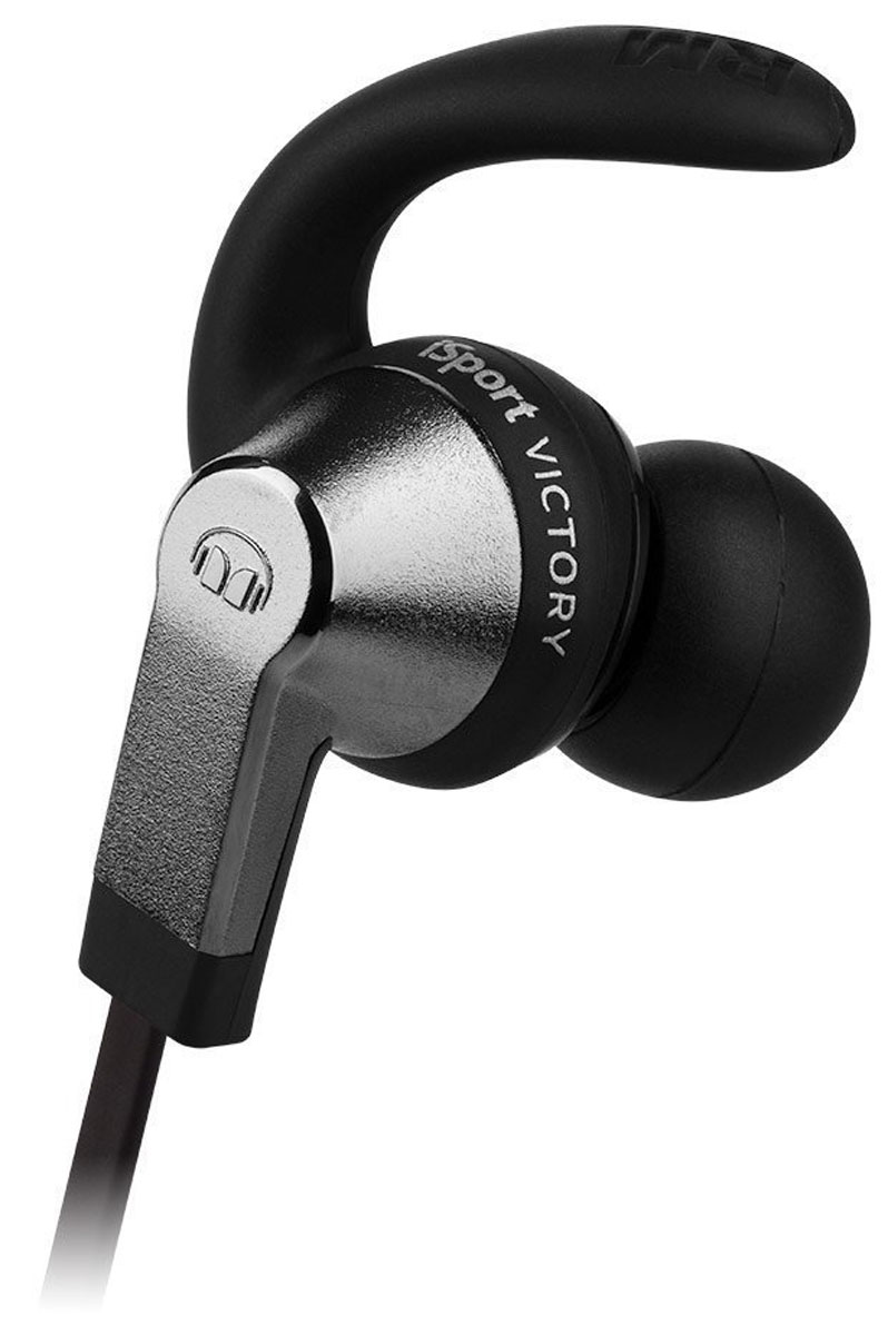 Monster iSport Victory, Black наушники137006-00 Monster iSport Victory, Black наушники137006-00Monster iSport Victory – самая старшая модель в проводной серии iSport. Если музыка-это то, что движет вами, то iSport Victory – это пусковой механизм. Вы надеваете их, и ваши любимые треки превращаются в чистый аудио-адреналин. Звук мощный, четкий и полный деталей, а вы в эпицентре источника этого звука!Чистый звук с технологией Pure Monster Sound и превосходная звукоизоляция позволяют сосредоточиться на самых интенсивных тренировках и экстремальных видах спорта с полным погружением в мир своей любимой музыки.Monster выпускает лучшие высокопроизводительные спортивные наушники: надёжные, водостойкие и моющиеся. Насадки Pro Sound-Isolating обеспечивают герметичную защиту от влаги и способствуют глубокому, пульсирующему звуку.Безопасные и удобные iSport Victory отлично зафиксированы в ушах и не будут мешать очкам, маске или шлему.Продвинутая конструкция динамика с технологией OmniTip: поворотная насадка OmniTip обеспечит глубокую посадку наушника, подстраиваясь под ваше строение уха и обеспечивая максимальный комфорт и звукоизоляцию, а запатентованное крепление SportClip надежно закрепит наушник в удобном положенииОсобый герметичный корпус: пляж. Горы. Берите ваши наушники Monster iSport Victory куда угодно. Их можно мыть!Применение передовых технологий в аудио-кабелях: технология лучших аудио-кабелей Monster теперь и в крутых спортивных наушниках. Услышьте в любимой музыке все важные детали!Контакты с золотым покрытием 24К: красивое антикоррозионное покрытие для лучшего контакта и исключительного звукового сигналаУдобный угловой штекер и плоский кабель, стойкий к спутываниюЗащитный чехол на застёжкеЗвукоизоляция Pro-SoundНасадки разных форм и размеров для идеальной посадки и блокировки шума, чтобы вы всегда могли сосредоточиться на победеАнтибактериальное покрытиеМикрофон и управление вызовами, музыкой и громкостью ControlTalk на кабеле: Monster iSport Victory позволяет управлять вашим смартфоном или планшетом с помощью пульта управления ControlTalk на кабеле