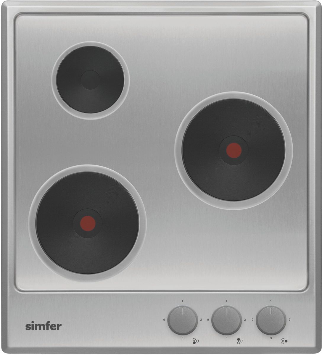Simfer H45E03M011 панель варочная электрическаяH45E03M011 Simfer H45E03M011 панель варочная электрическаяH45E03M011Индукционная варочная панель Simfer H45E03M011.Скорость и точность для получения еще более восхитительных результатов:Реализуйте свои таланты и воспользуйтесь скоростью и точностью, обычно доступной лишь профессиональным шеф-поварам. Индукционный метод нагрева обеспечивает мгновенную и точную регулировку.Неизменно сверкает чистотой благодаря технологии индукционного нагрева:Благодаря профессиональной технологии индукционного нагрева поверхность этой варочной панели никогда сильно не нагревается. Благодаря этому брызги к ней не прикипают и ее можно очистить, просто протерев ее тряпкой.Мгновенный разогрев до высокой температуры сбережет ваше время:Конфорка, нагревающаяся, только когда на ней оказывается посуда:Всегда знайте, какая именно конфорка еще горячая:Эта варочная панель неизменно даст вам знать, какие из ее конфорок все еще горячие, при помощи продуманных индикаторов остаточного тепла, показывающим, где осталась тепловая энергия.