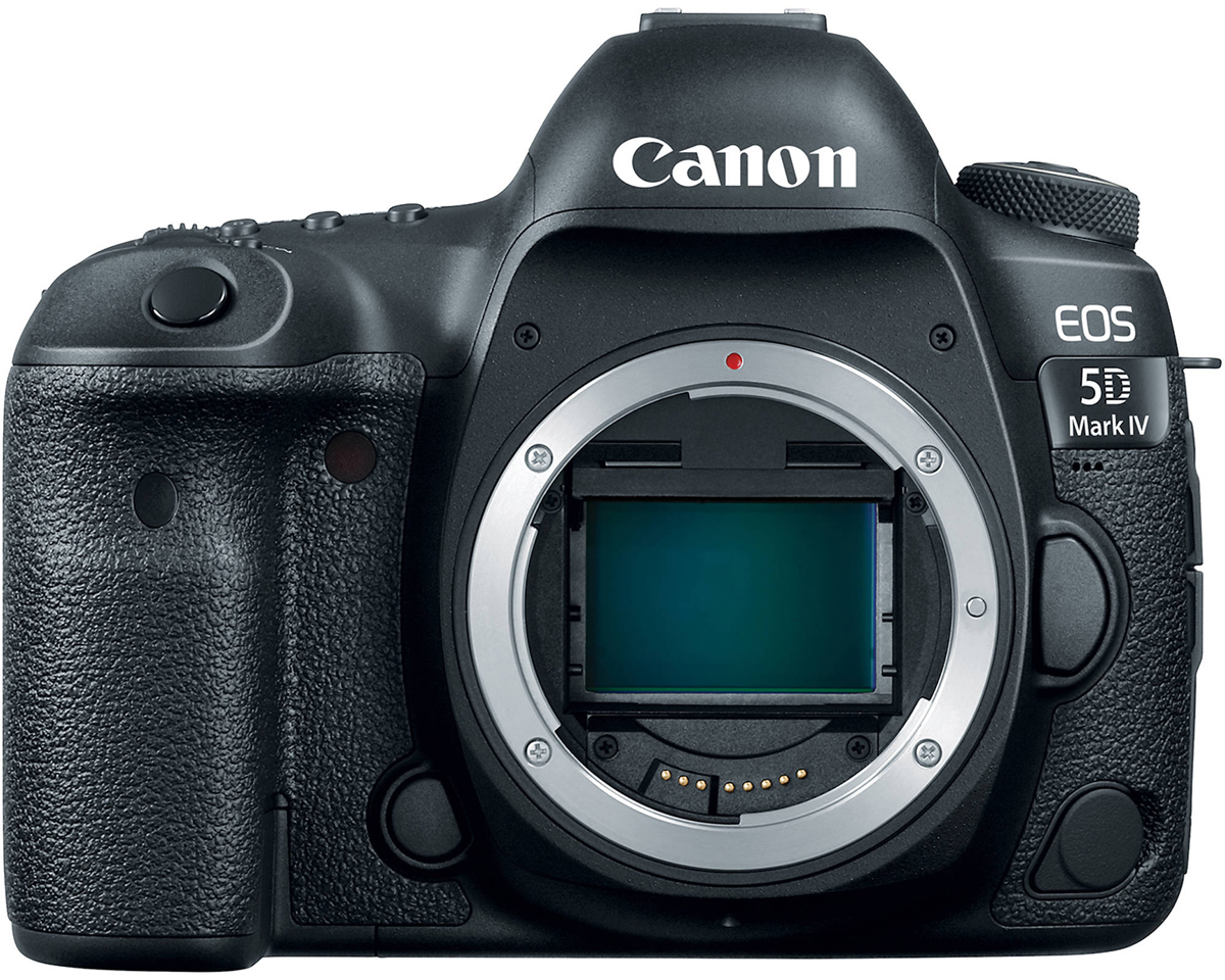 Canon EOS 5D Mark IV Body цифровая зеркальная фотокамера1483C025 Canon EOS 5D Mark IV Body цифровая зеркальная фотокамера1483C025Canon EOS 5D Mark IV обеспечивает безупречное качество изображения и производительность профессионального уровня независимо от типа съемки.Продуманная конструкция и широкие функциональные возможности камеры EOS 5D Mark IV подойдут для любых условий съемки.С того момента как свет попадает в объектив, EOS 5D Mark IV сохраняет все характеристики, цвета и детали. В очередной раз Canon поражает уровнем детализации изображения, благодаря использованию нового сенсора, обеспечивающего непревзойденную четкость снимков.30,4-мегапиксельный датчик изображения CMOS позволяет создавать изображения с высоким уровнем детализации и низким уровнем шума даже в ярко освещенных и сильно затененных участках кадра. Благодаря улучшенному разрешению камера передает мельчайшие детали, и вы можете обрезать кадр и создавать идеальные снимки без потери качества изображения.Каждый из 30 миллионов пикселей камеры состоит из двух фотодиодов, которые могут использоваться вместе или по отдельности. Эта технология позволяет создавать файлы в формате Dual Pixel RAW (DPRAW). Такой формат файлов содержит два изображения, снятые с двух незначительно отличающихся ракурсов. При обработке отснятого материала с помощью программного обеспечения Digital Photo Professional, пользователь сможет применить данные, содержащиеся в файле формата Dual Pixel RAW, для микронастройки положения зоны максимальной резкости.Производительность в условиях слабого освещения была улучшена для всего диапазона значений ISO одновременно со значительным уменьшением уровня цифрового шума. Также максимальное значение ISO было увеличено до ISO 32000 (с возможностью расширения до ISO 102400). Вы можете быть уверены в превосходном качестве изображений даже в условиях плохого освещения.Встроенная функция коррекции аберрации объектива улучшает его рабочие характеристики, компенсируя такие факторы, как дифракция, искажения и хроматическая аберрация, что позволяет заметно повысить качество изображений.Функция Digital Lens Optimizer расширяет возможности коррекции, компенсируя еще больше оптических искажений, включая эффект от оптического фильтра нижних частот камеры. Результат — оптимальная производительность и невероятное качество изображения.Следите за действием используя улучшенную 61-точечную систему автофокусировки, которая не упустит из фокуса даже хаотично движущийся объект. 61 точка автофокусировки камеры располагаются на более широкой зоне — на 8% шире по вертикали в центральной зоне и на 24% шире по вертикали в зоне по краям, — предоставляя больше свободы в выборе расположения объектов при составлении композиции.Камера EOS 5D Mark IV оснащена специальным 150 000 пискельным датчиком замера экспозиции с распознаванием лучей инфракрасного спектра, который обеспечивает высокую точность замера экспозиции. Он также работает совместно с системой автофокусировки камеры, позволяя обнаруживать и отслеживать цветные предметы и выполнять распознавание лиц.Модель способна определять частоту мерцания источника света и синхронизировать время съемки с моментами пиковой яркости мерцающего источника света, что позволяет снизить эффект мерцания. Данная функция работает с частотами мерцания 100 Гц и 120 Гц и, благодаря улучшенному алгоритму, способна предотвратить некорректное определение мерцания.Сердцем камеры является быстрый процессор DIGIC 6+, который контролирует работу камеры, включая процессы преобразования исходных данных датчика в высококачественные детализированные изображения с точной цветопередачей.Сенсорный ЖК-экран с диагональю 3,2 и высоким разрешением, а также интуитивно понятные элементы управления превращают съемку в настоящее удовольствие. Выбирайте команды в меню касанием экрана и просматривайте изображения, перелистывая их пальцем. Четыре цветовых варианта позволяют использовать экран в любое время дня и ночи.Интеллектуальный видоискатель Intelligent Viewfinder II с информацией о съемке (например, двухосный электронный уровень) отчетливо показывает сцену, видимую через объектив, почти со 100-процентным охватом. Информация о съемке расположена таким образом, чтобы не препятствовать удобной и точной компоновке кадра, а кроме того дисплей можно настраивать по своему усмотрению.Камера имеет надежную защиту от атмосферных воздействий и прочный корпус из магниевого сплава, позволяя пользователям уверенно снимать даже при самых неблагоприятных погодных условиях.Записывайте видеоролики и получайте детализированные и четкие кадры, используя невероятные возможности датчика изображения EOS 5D Mark IV. Функции записи в высоком разрешении 4K и Full HD с разной частотой кадров, включая замедленную съемку 60p, расширяют возможности видеосъемки на цифровые зеркальные камеры.Разъемы для микрофона и наушников позволяют записывать звуковое сопровождение для видео и контролировать уровень звука. Разъем HDMI предназначен для вывода несжатого аудио- и видеосигнала Full HD на внешние устройства записи и мониторы.