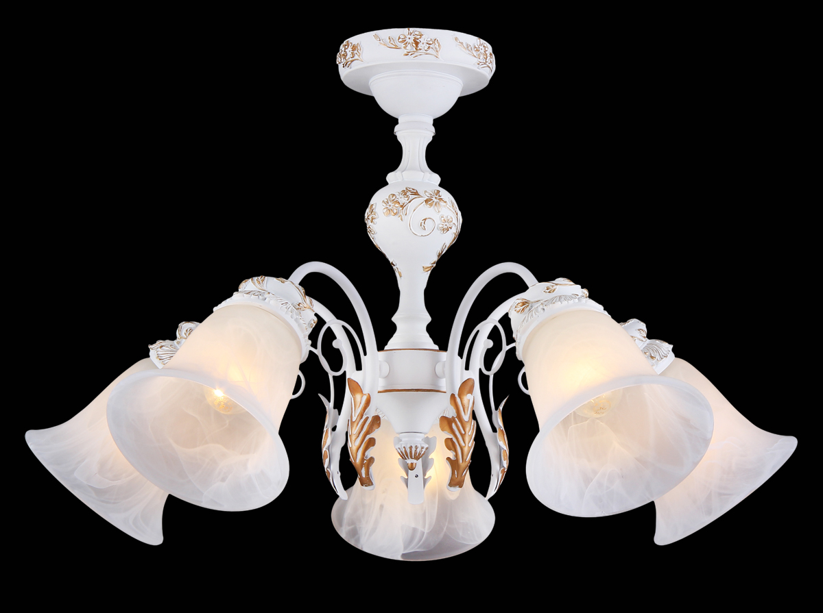 Люстра Natali Kovaltseva, 5 x E14, 60W. 11438/5С11438/5С WHITE&GOLD Люстра Natali Kovaltseva, 5 x E14, 60W. 11438/5С11438/5С WHITE&GOLDВ коллекциях NATALI KOVALTSEVA представлены разные стили – от классики до хайтека. Дизайн и технологическая составляющая продукции разрабатывается в R&D центре компании, который находится в г. Дюссельдорф, Германия. При производстве нашей продукции используются высококачественные и эксклюзивные материалы: хрусталь ASFOR, муранское стекло, перламутр, 24-каратное золото, бронза. Производство светильников соответствует стандарту системы менеджмента качества ISO 9001-2000. На всю продукцию ТМ Natali Kovaltseva распространяется гарантия.