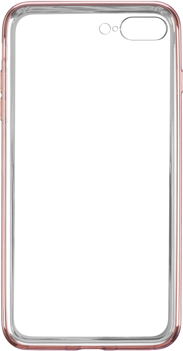 Deppa Gel Plus Case чехол для Apple iPhone 7 Plus, Pink Gold85262 Deppa Gel Plus Case чехол для Apple iPhone 7 Plus, Pink Gold85262Чехол Deppa Gel Plus Case для Apple iPhone 7 Plus предназначен для защиты корпуса смартфона от механических повреждений и царапин в процессе эксплуатации. Плотный высокотехнологичный TPU (силикон) производства Bayer в разы повышает защитные функции чехла. Кейс эластичен, устойчив к изломам, не запотевает и не желтеет даже при длительной эксплуатации. Кейс надежно защищает iPhone со всех сторон и имеет все необходимые, тщательно выверенные отверстия для доступа к функциональным портам, разъемам и кнопкам смартфона. Вы можете легко зарядить устройство, не снимая чехол.Специально разработанный кейс для iPhone выполнен с применением особой технологии Electroplating: специальное гальванопокрытие и стильная рамка с эффектом металла придают особый шик вашему устройству.
