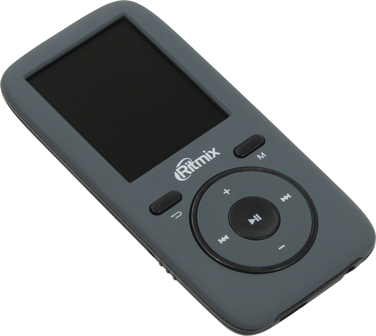 Ritmix RF-4450 4GB, Gray MP3-плеер15118461 Ritmix RF-4450 4GB, Gray MP3-плеер15118461Ritmix RF-4450 - это доступный эргономичный плеер, поддерживающий все виды мультимедиа: музыку, радио, диктофон, фото и текст. Устройство обеспечивает высококачественное звучание, помимо стандартных форматов оно воспроизводит и такие Lossless-форматы, как FLAC и APE. Также доступно несколько настроек эквалайзера.Плеер выполнен из приятного на ощупь материала Soft Touch и представлен в нескольких цветовых решениях.Эргономичный и легкий мультимедиа плеерПростое и интуитивно понятное управлениеВсе необходимые функции в компактном корпусе: музыка, радио, диктофон, фото, текстВысокое качество звучания, поддержка Lossless-форматов (FLAC, APE)Несколько настроек эквалайзераВстроенная память + разъём для карты памяти MicroSD позволяют сохранить множество любимых песенПриятный на ощупь материал корпуса Soft TouchНесколько интересных цветовых решений на выборАвтоматическое отключение по таймеруСистемные требования: Windows 2000/ME/XP/VISTA/7/8/10, Mac OS X 10.0 и вышеMicroSD до 16 Гб
