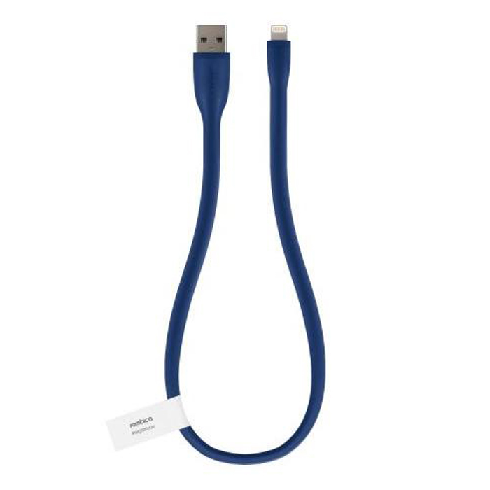 Rombica Digital IG-03 USB - Apple Lightning (MFI), Blue кабель (0,35 м)CB-IG03 Rombica Digital IG-03 USB - Apple Lightning (MFI), Blue кабель (0,35 м)CB-IG03Кабель Rombica Digital IG-03 USB - Apple Lightning (MFI) в силиконовой оплетке синего цвета - пожалуй, лучший аксессуар для зарядки вашего гаджета, а также для синхронизации и передачи данных.