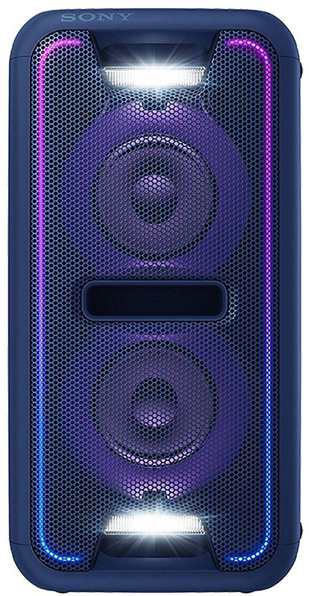 Sony GTK-XB7, Blue акустическая системаGTKXB7L.RU1 Sony GTK-XB7, Blue акустическая системаGTKXB7L.RU1Создайте яркое ощущение праздника для любой вечеринки благодаря мощной моноблочной аудиосистеме Sony GTK-XB7. Функция Extra Bass и яркая подсветка помогут создать клубную атмосферу у вас дома.Активируйте режим с помощью кнопки Extra Bass, чтобы добавить мощности музыке. Этот режим усиливает звучание низких частот и обеспечивает мощный глубокий бас. Просто нажмите на кнопку, чтобы активировать режим, и приготовьтесь к оглушительному насыщенному звучанию басов.Создайте атмосферу клуба с помощью светодиодной подсветки динамика. Динамики со светодиодной подсветкой поддерживают различные многоцветные световые эффекты: от чисто белого до радужного. Синхронизируясь с музыкальным ритмом, сила и частота мерцания подсветки всегда максимально точно передают музыкальное настроение и клубную атмосферу.Удобная двухпозиционная конструкция обеспечивает великолепный звук вне зависимости от особенностей расположения акустической системы. Поставьте колонки горизонтально, чтобы добиться классической обстановки интерьера или установите их в вертикальном положении для экономии пространства. Встроенный датчик оптимизирует обработку звукового сигнала для создания стереоэффекта и обеспечивает оглушительную мощь звука в любом положении.Уникальная технология от Sony ClearAudio+ автоматически регулирует настройки звука и делает впечатления от прослушивания максимально насыщенными. Являясь результатом объединения многолетнего опыта в области технологий цифровой обработки звукового сигнала, ClearAudio+ позволяет оптимизировать звучание и обеспечить неизменно высокое качество и чистоту звука - будь то музыка, видеоигры или фильмы.Добавьте мощности своей аудиосистеме. Создайте последовательное подключение нескольких стереосистем для еще более мощного звука. Сделайте одно из устройств в цепочке ведущим и синхронизируйте воспроизведение музыки на этом устройстве с другими устройствами.Улучшение качества сжатых музыкальных файлов. Если оригинальный музыкальный файл сжат, в нем теряются высокочастотные элементы, которые придают вашим любимым композициям выразительные детали и насыщенность. Технология цифрового улучшения звука (Digital Sound Enhancement Engine, DSEE) точно восстанавливает детали, чем обеспечивает высококачественный звук, близкий к первоначальной CD-записи.Экспериментируйте с настройками приложения SongPal и удивляйте своих гостей новыми решениями музыкального оформления. Для этого просто скачайте приложение на смартфон и получите возможность беспроводного управления любыми настройками. Переключайте световые эффекты, экспериментируйте с DJ-эффектами и настраивайте звук с помощью эквалайзера - раскачайте атмосферу вечеринки. Вы также можете выбрать любимые списки воспроизведения на устройстве, подключенном через USB, или добавлять треки в плейлист, не приковывая себя к ди-джейскому пульту.Благодаря моноблочной конструкции GTK-XB7 эту аудиосистему можно брать с собой везде и превратить любое пространство в танцпол модного клуба. Планируете вечеринку, пикник или домашний праздник? Компактная аудиосистема оснащена встроенной ручкой, благодаря которой переносить аудиосистему теперь еще удобнее.Технология связи на коротких расстояниях (NFC) и Bluetooth избавляют от необходимости в проводных подключениях и сложном установлении соединения. Просто коснитесь устройством, поддерживающим NFC, корпуса для быстрого подключения без всяких проблем, а затем начните потоковую передачу своей любимой музыки. Нет NFC? Не проблема. Подключитесь по Bluetooth и можете сразу начать потоковую передачу.Оцените высокое качество звука при беспроводной потоковой передаче по Bluetooth с применением кодека LDAC. Кодек LDAC представляет собой новую аудиотехнологию от Sony, которая обеспечивает высокое качество беспроводного потокового воспроизведения аудио по Bluetooth. Этот формат позволяет передавать в 3 раза больше данных, что выводит беспроводное потоковое воспроизведение музыки на качественно новый уровень.Подключайте аудиовизуальное оборудование благодаря наличию аудиовхода и аудиовыхода. Подключите телевизор или дополнительную акустику и превратите любое домашнее развлечение в настоящее звуковое приключение.Через USB-порт можно подключать USB-носители, смартфон, планшет или ноутбук и слушать любые композиции из своей цифровой музыкальной коллекции. Совместимость с форматами MP3, WMA и WAV обеспечивает расширенные возможности для организации оживленных вечеринок.