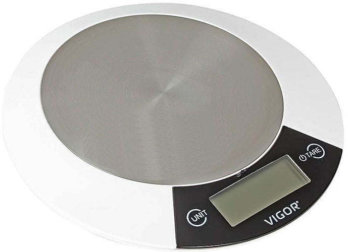 Vigor HX-8205 кухонные весыHX-8205 Vigor HX-8205 кухонные весыHX-8205Превосходные электронные кухонные весы. Максимальная нагрузка составляет пять килограмм при точности взвешивания в 1 грамм