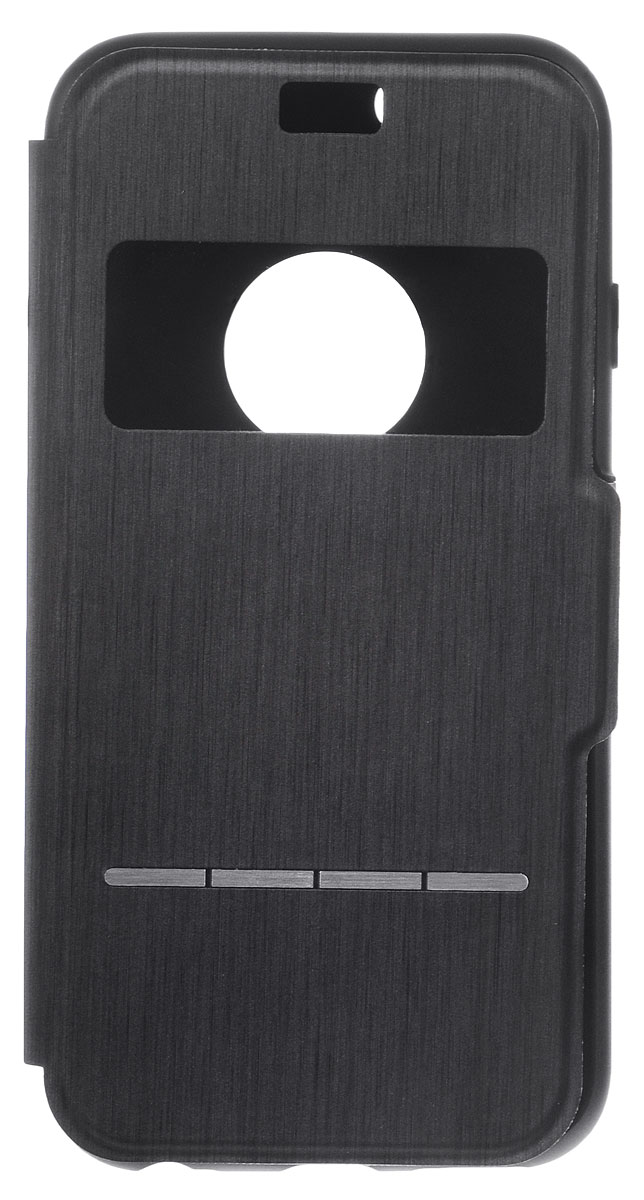 Moshi SenseCover чехол для iPhone 6/6s, Steel Black21656 Moshi SenseCover чехол для iPhone 6/6s, Steel Black21656Чехол Moshi SenseCover для iPhone 6/6s защитит смартфон от различных механических повреждений и загрязнений. Он легко трансформируется в подставку, создавая комфорт при работе, чтении, просмотре фильмов. Благодаря кнопкам-подушечкам SensArray вы сможете отвечать на звонки не открывая крышки. Также с помощью данных кнопок вы сможете просматривать необходимую вам информацию, будь то время, дата или какие либо уведомления. Чехол имеет все необходимые прорези для быстрого доступа к разъемам и кнопкам управления.