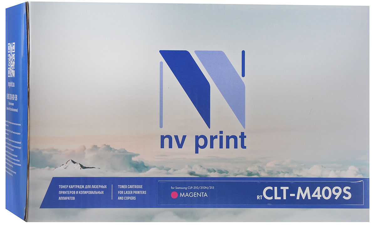 NV Print CLT-M409S, Magenta тонер-картридж для Samsung CLP-310/310N/315CLT-M409SM NV Print CLT-M409S, Magenta тонер-картридж для Samsung CLP-310/310N/315CLT-M409SMСовместимый лазерный картридж NV Print CLT-M409S для печатающих устройств Samsung - это альтернатива приобретению оригинальных расходных материалов. При этом качество печати остается высоким.Лазерные принтеры, копировальные аппараты и МФУ являются более выгодными в печати, чем струйные устройства, так как лазерных картриджей хватает на значительно большее количество отпечатков, чем обычных. Для печати в данном случае используются не чернила, а тонер.