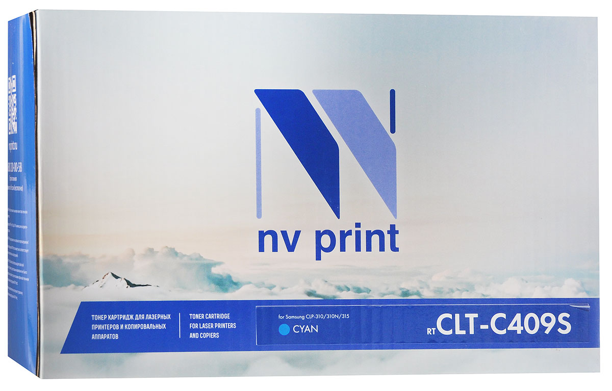 NV Print CLT-C409S, Cyan тонер-картридж для Samsung CLP-310/310N/315CLTC409SC NV Print CLT-C409S, Cyan тонер-картридж для Samsung CLP-310/310N/315CLTC409SCСовместимый лазерный картридж NV Print CLT-C409S для печатающих устройств Samsung - это альтернатива приобретению оригинальных расходных материалов. При этом качество печати остается высоким.Лазерные принтеры, копировальные аппараты и МФУ являются более выгодными в печати, чем струйные устройства, так как лазерных картриджей хватает на значительно большее количество отпечатков, чем обычных. Для печати в данном случае используются не чернила, а тонер.